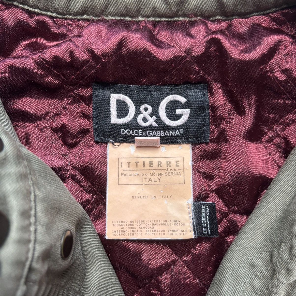 Dolce & Gabbana Dolce & Gabbana D&G AW03 Multi Zips Utility Jacket Size M / US 6-8 / IT 42-44 - 4 Thumbnail