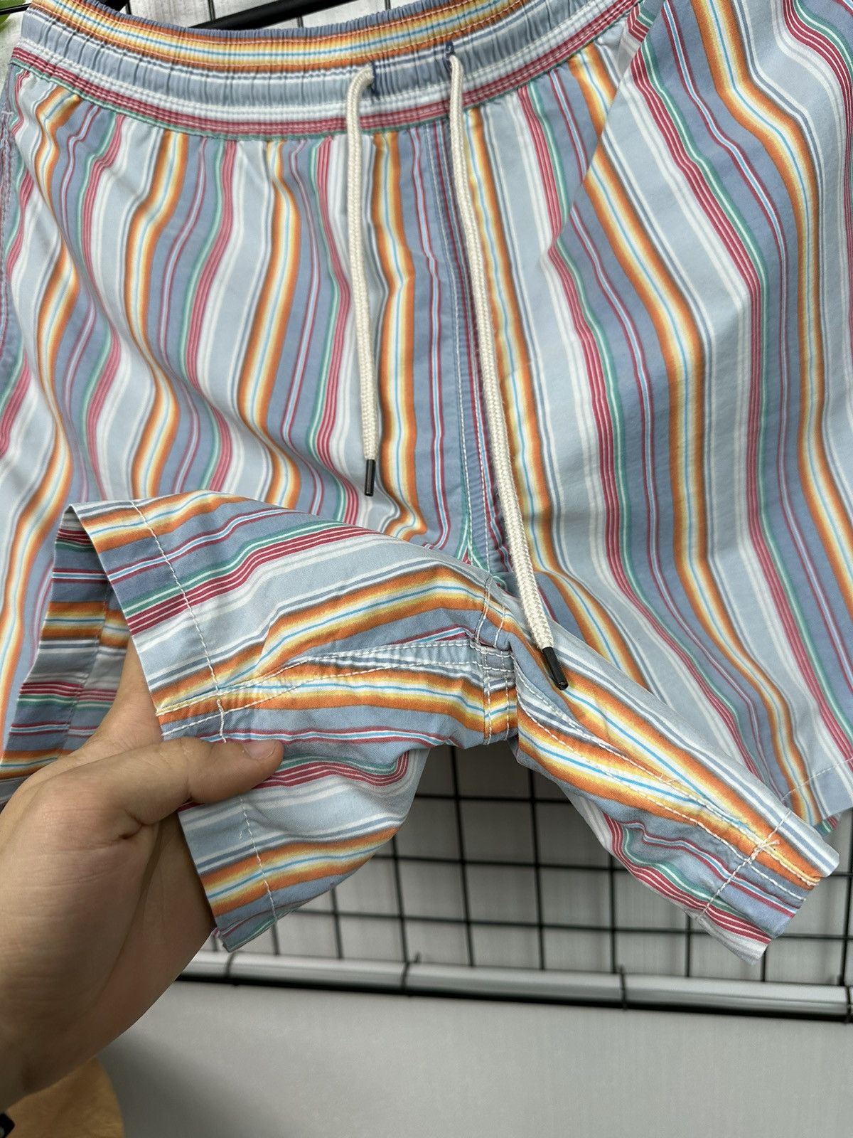Polo Ralph Lauren × Vintage Vintage Y2K Polo Ralph Lauren Swim Shorts Men L multicolour Size US 34 / EU 50 - 5 Thumbnail
