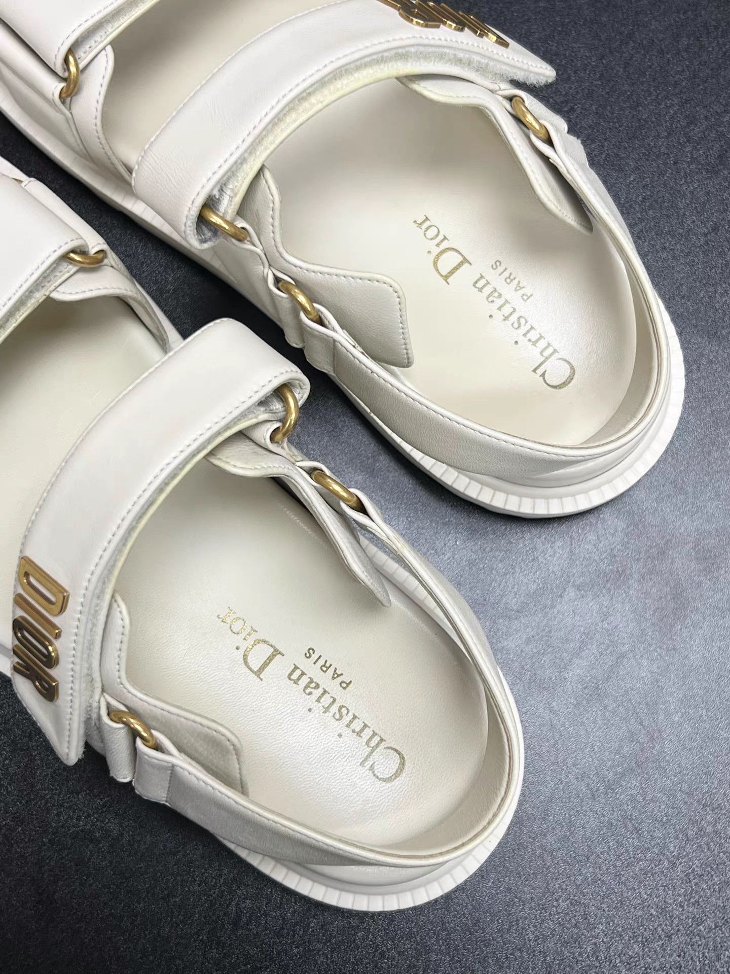 Dior DIOR D-Connect Sandals K15 Size US 8 / IT 38 - 4 Thumbnail