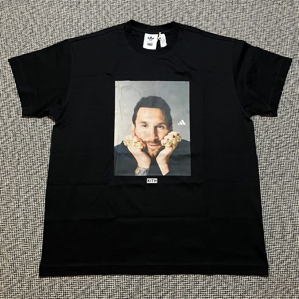 Adidas × Kith KITH x Messi Football Graphic Tee Size US M / EU 48-50 / 2 - 1 Thumbnail