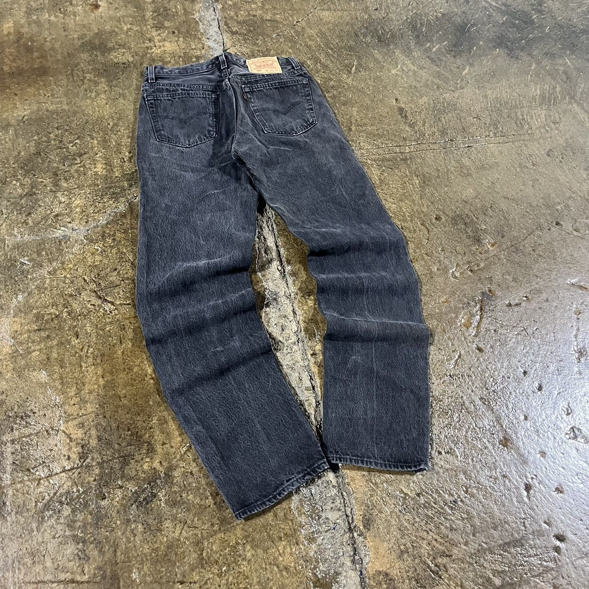 Levi's × Vintage Crazy Vintage 90s Levi's 501 Button Fly Made In USA Jeans Size US 30 / EU 46 - 3 Thumbnail