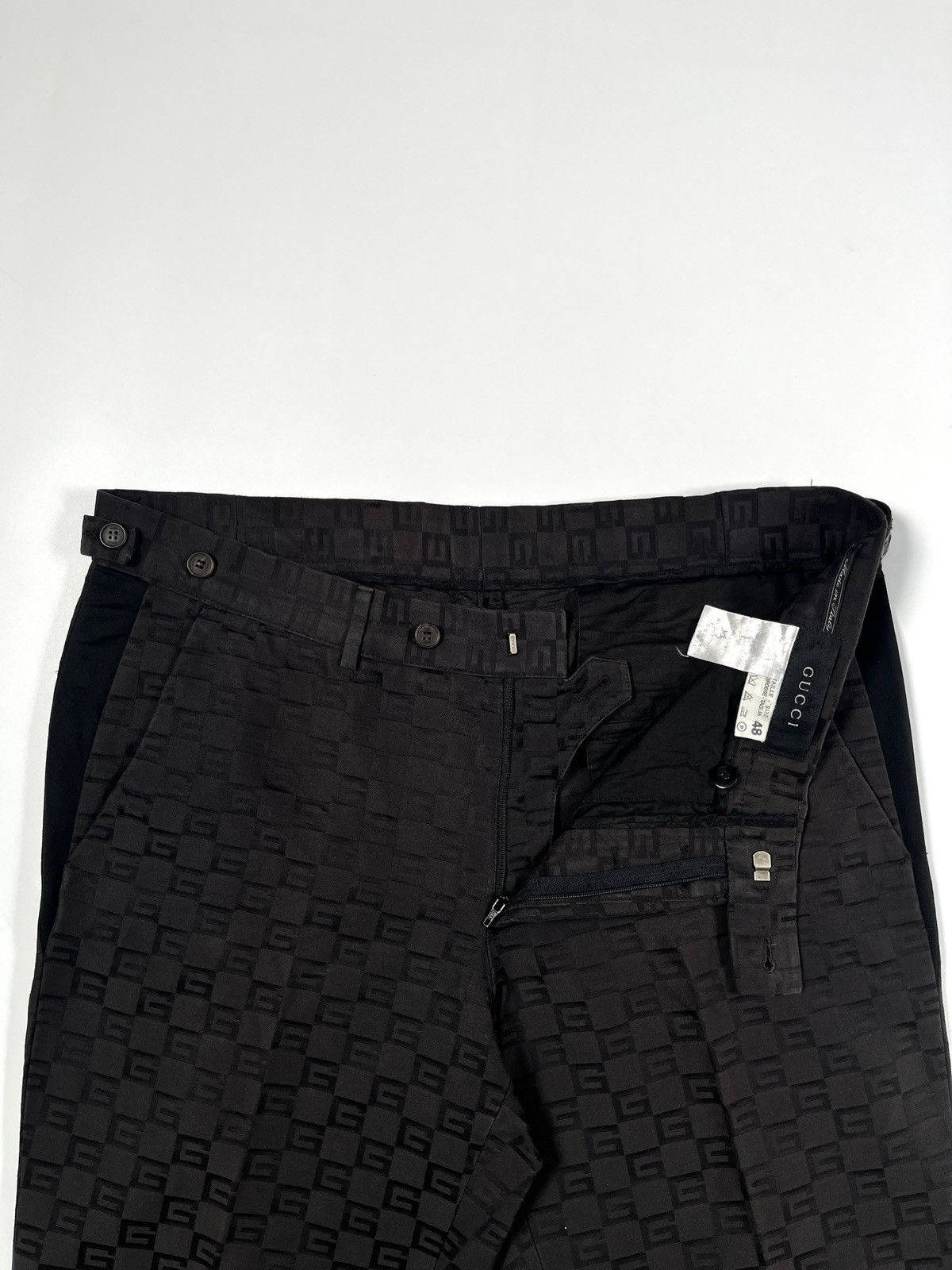 Gucci 🔥RARE🔥 Gucci by Tom Ford AW2000 monogram trousers Size US 34 / EU 50 - 7 Thumbnail