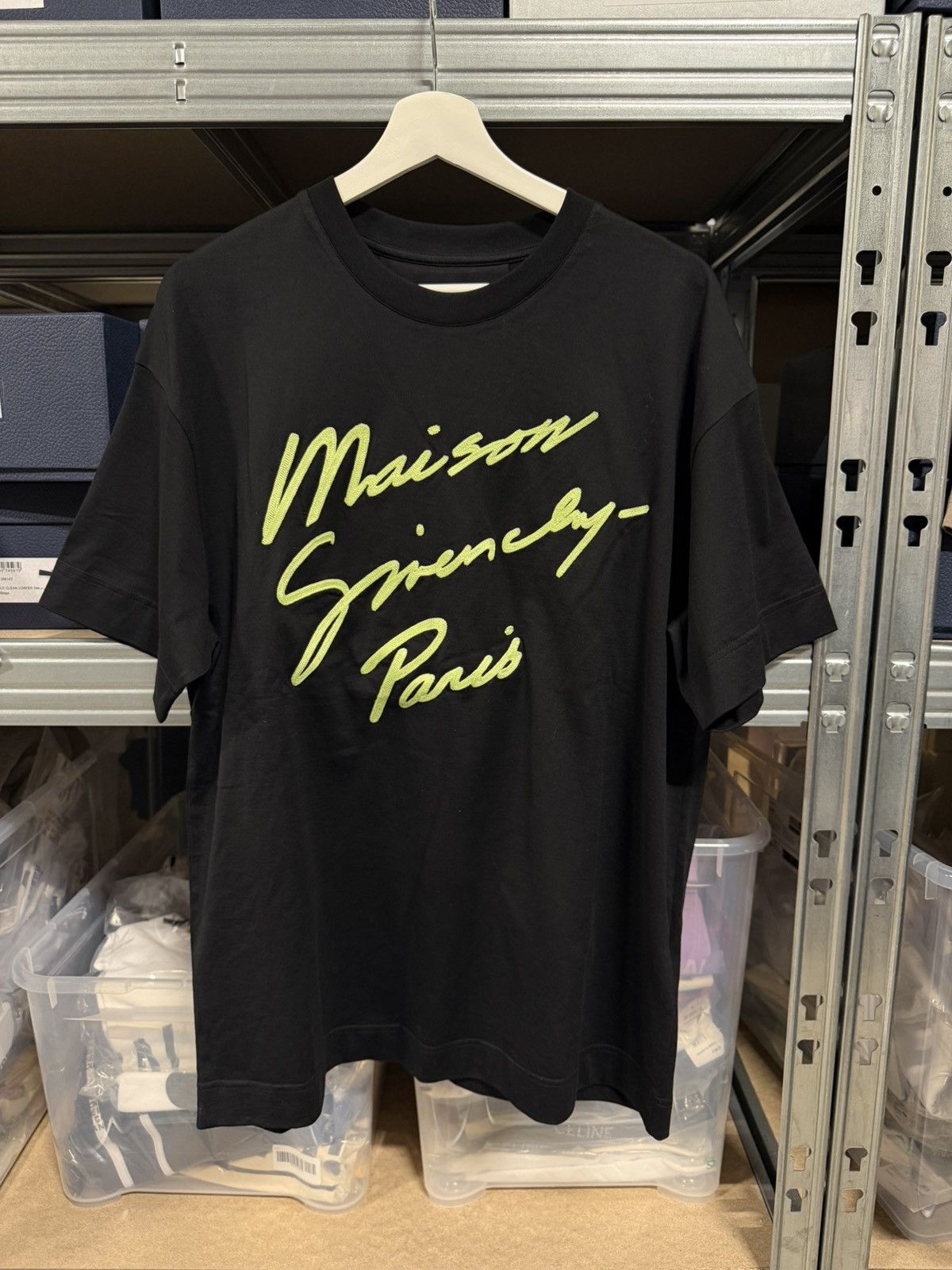 Givenchy Givenchy Logo Embroidery T-Shirt NEW 750$ Size US M / EU 48-50 / 2 - 1 Thumbnail