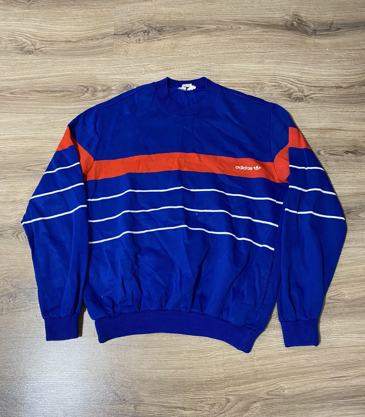 Adidas France 1984 Ventex Vintage Football Soccer Sweatshirt