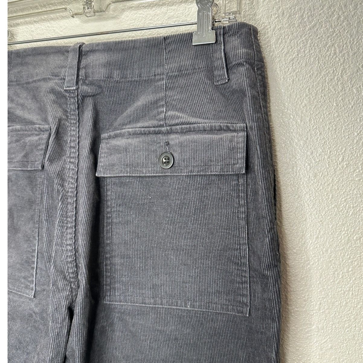 Other Jenni Kayne Gray High Waist Corduroy Ranger Trouser Pants 8 Size 30" / US 8 / IT 44 - 8 Thumbnail