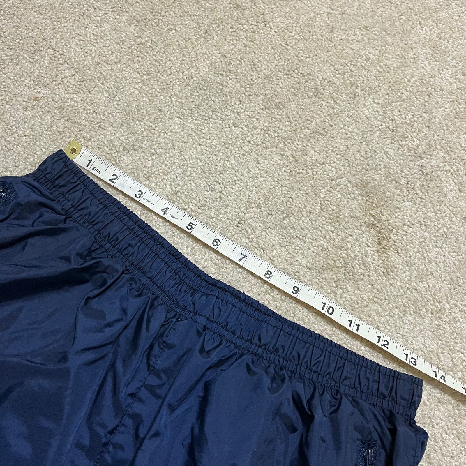 Nike Nike Y2K Baggy Skater Lined Solid Navy Trackpants XL Size US 32 / EU 48 - 6 Thumbnail