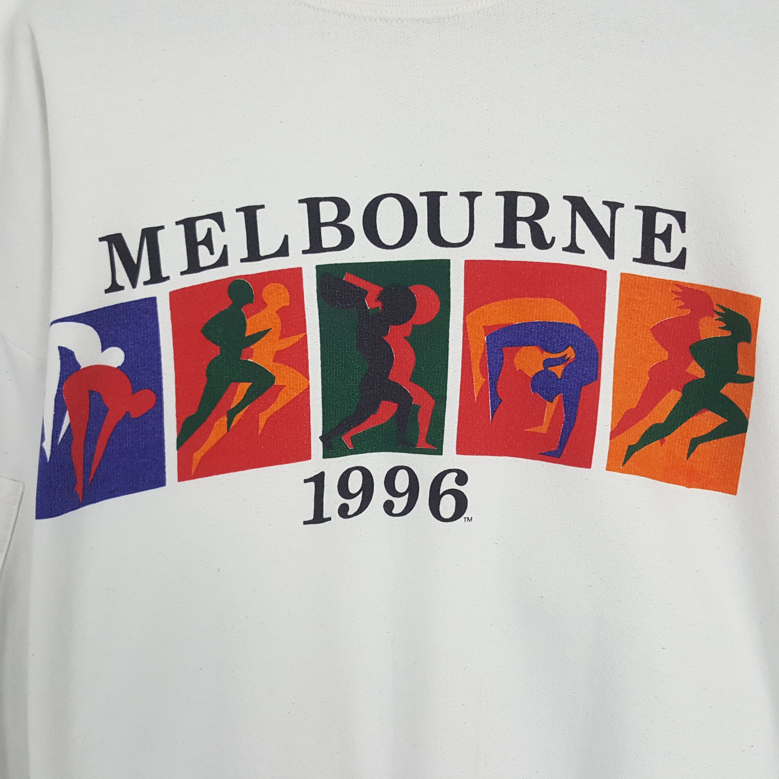 Vintage Vintage Melbourne Australia 1990 Sweatshirt Size US XL / EU 56 / 4 - 2 Thumbnail