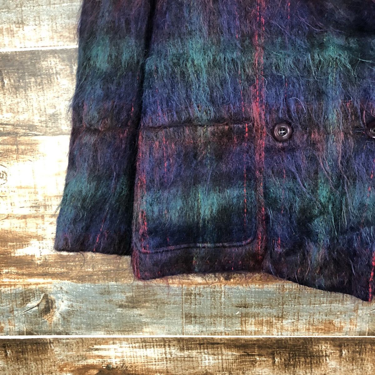 Japanese Brand Drexxon Mohair Wool Blazzer jacket #A2371 Size US M / EU 48-50 / 2 - 7 Thumbnail
