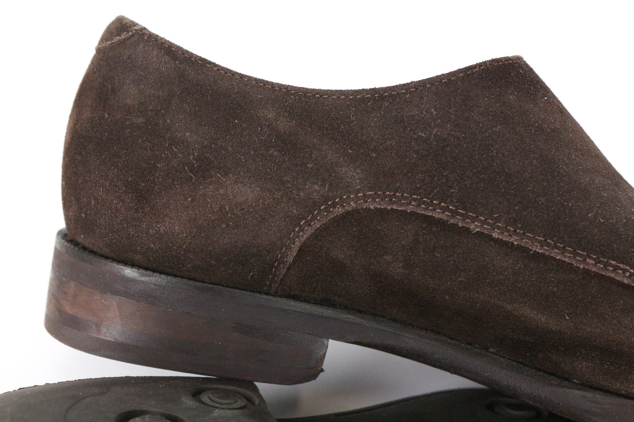Suitsupply EU40 Brown Suede Calf Leather Double Monk Shoes 73519 Size US 7 / EU 40 - 12 Thumbnail