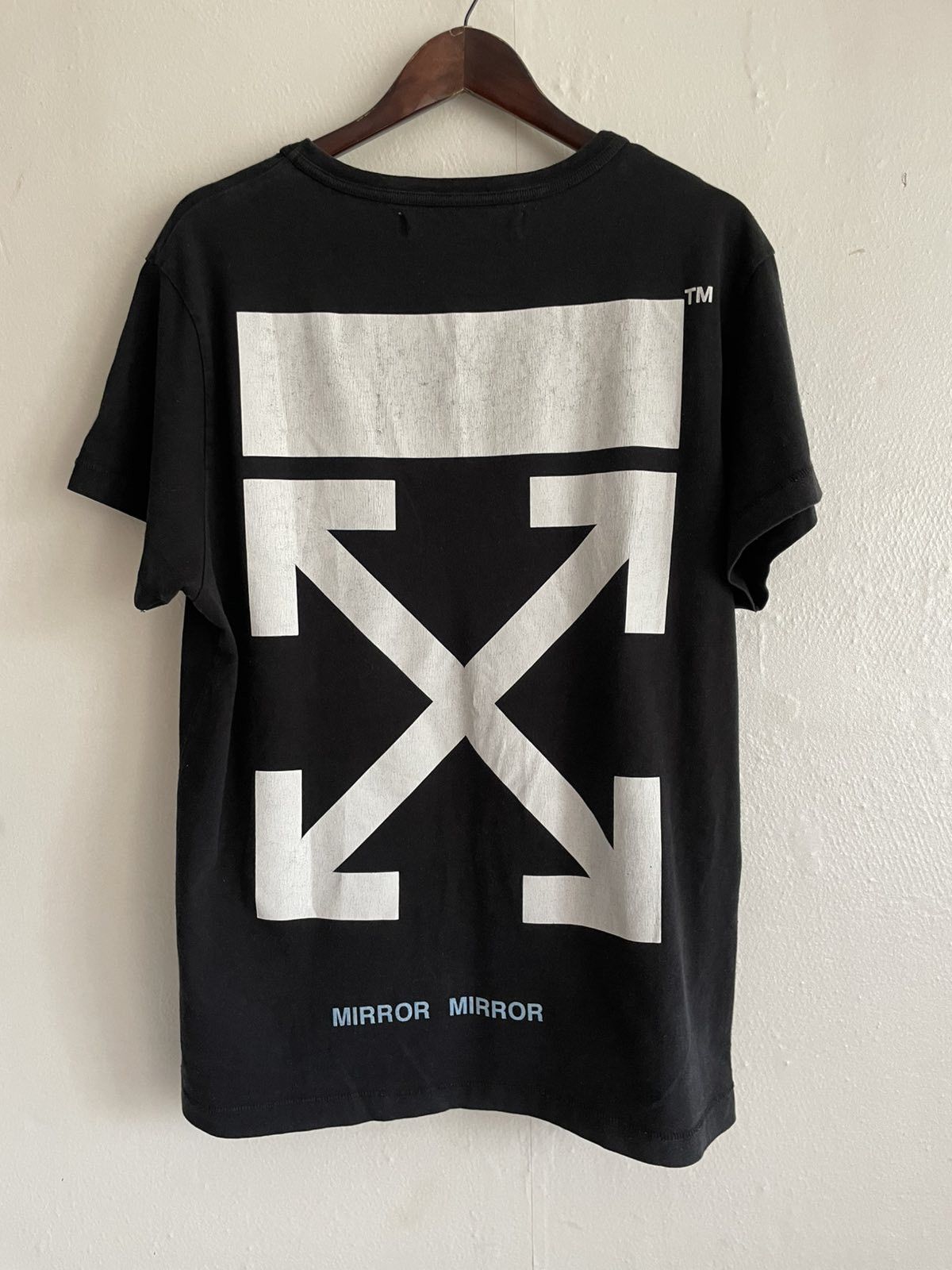 Off-White Off-White Virgil Abloh Chirico Mirror Tee Arrow Logo SS13 Size US S / EU 44-46 / 1 - 2 Thumbnail