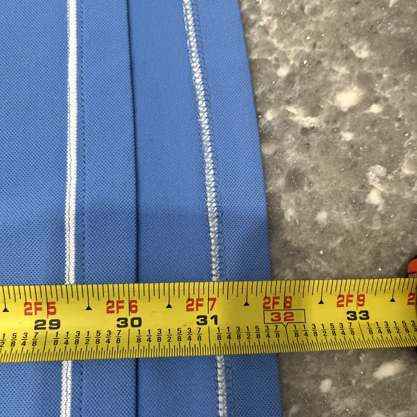 Peter Millar Peter Millar Polo Summer Comfort Mens XL Blue Striped Golf Course Logo Top Size US XL / EU 56 / 4 - 5 Thumbnail