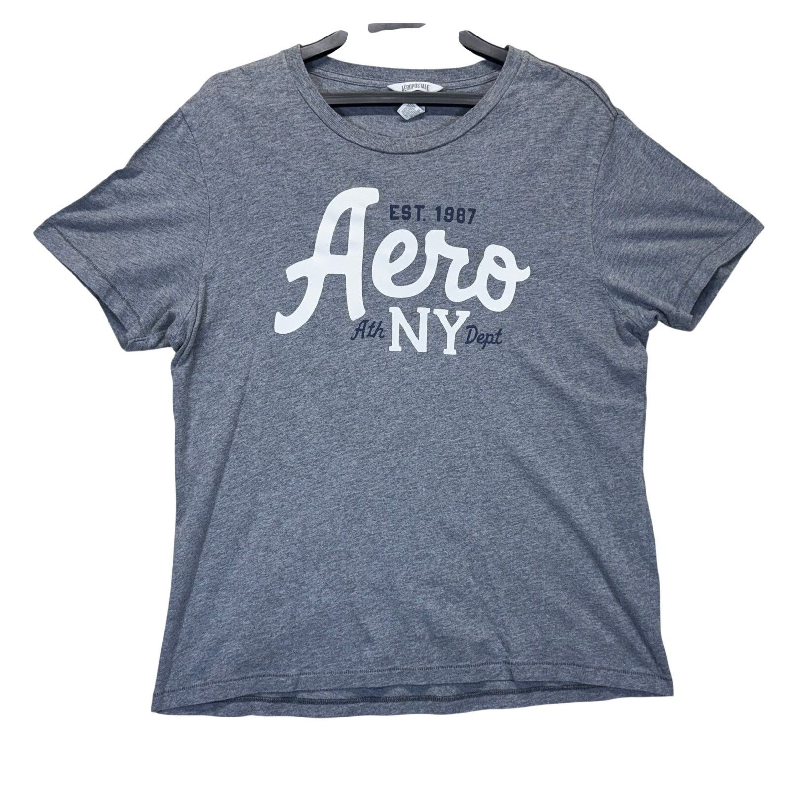 Aeropostale Aéropostale Aero NY Gray Graphic T-Shirt Women’s XL Size US XL / EU 56 / 4 - 1 Thumbnail