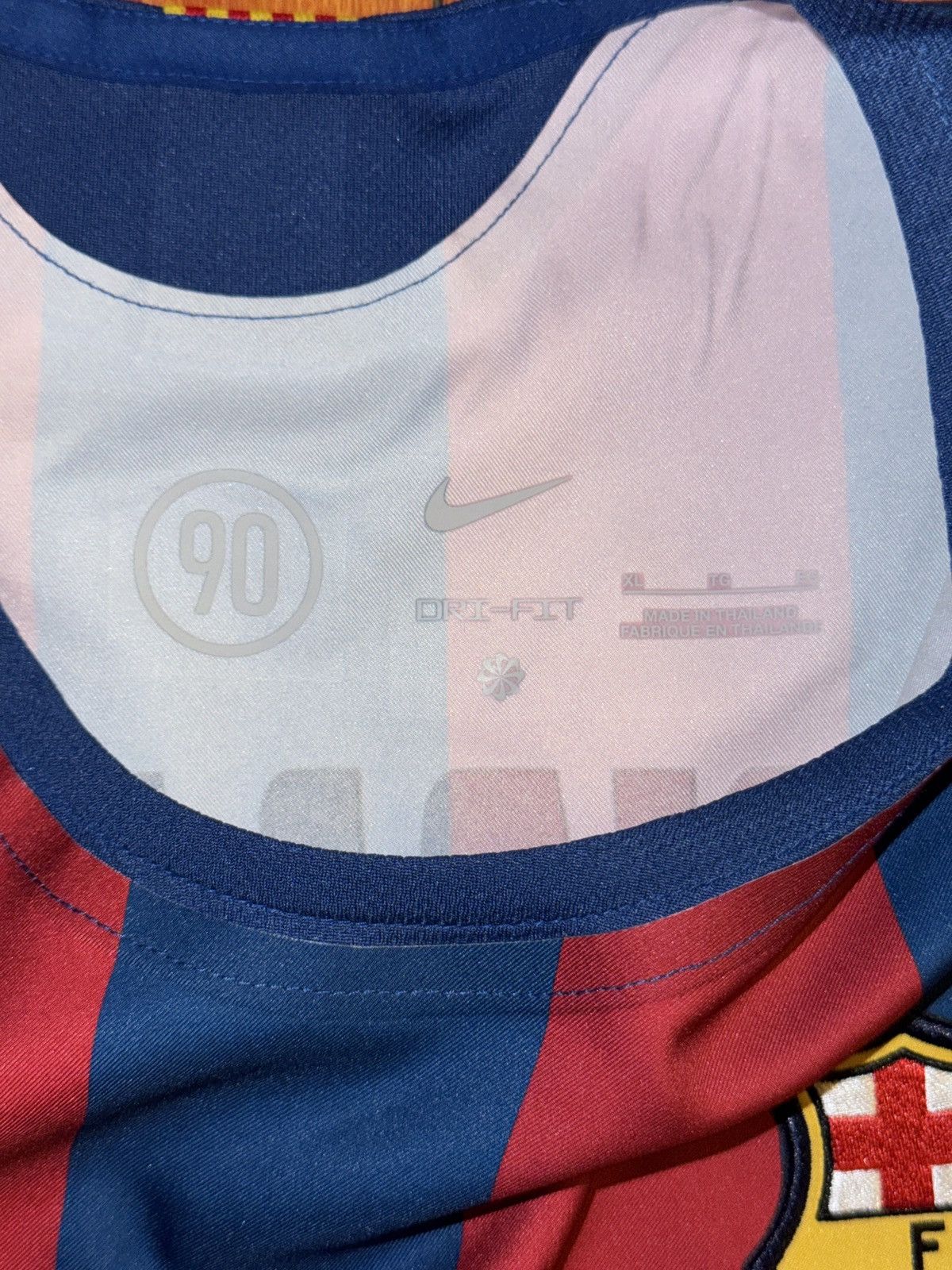 Nike Nike Barcelona T90 Throwback Jersey Ronaldinho Size US XL / EU 56 / 4 - 4 Thumbnail