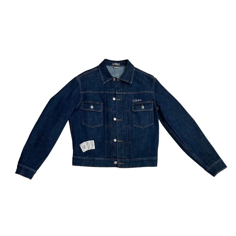 Dior Dior Printed pattern single-breasted denim jacket 2501-Next Size US S / EU 44-46 / 1 - 1 Thumbnail