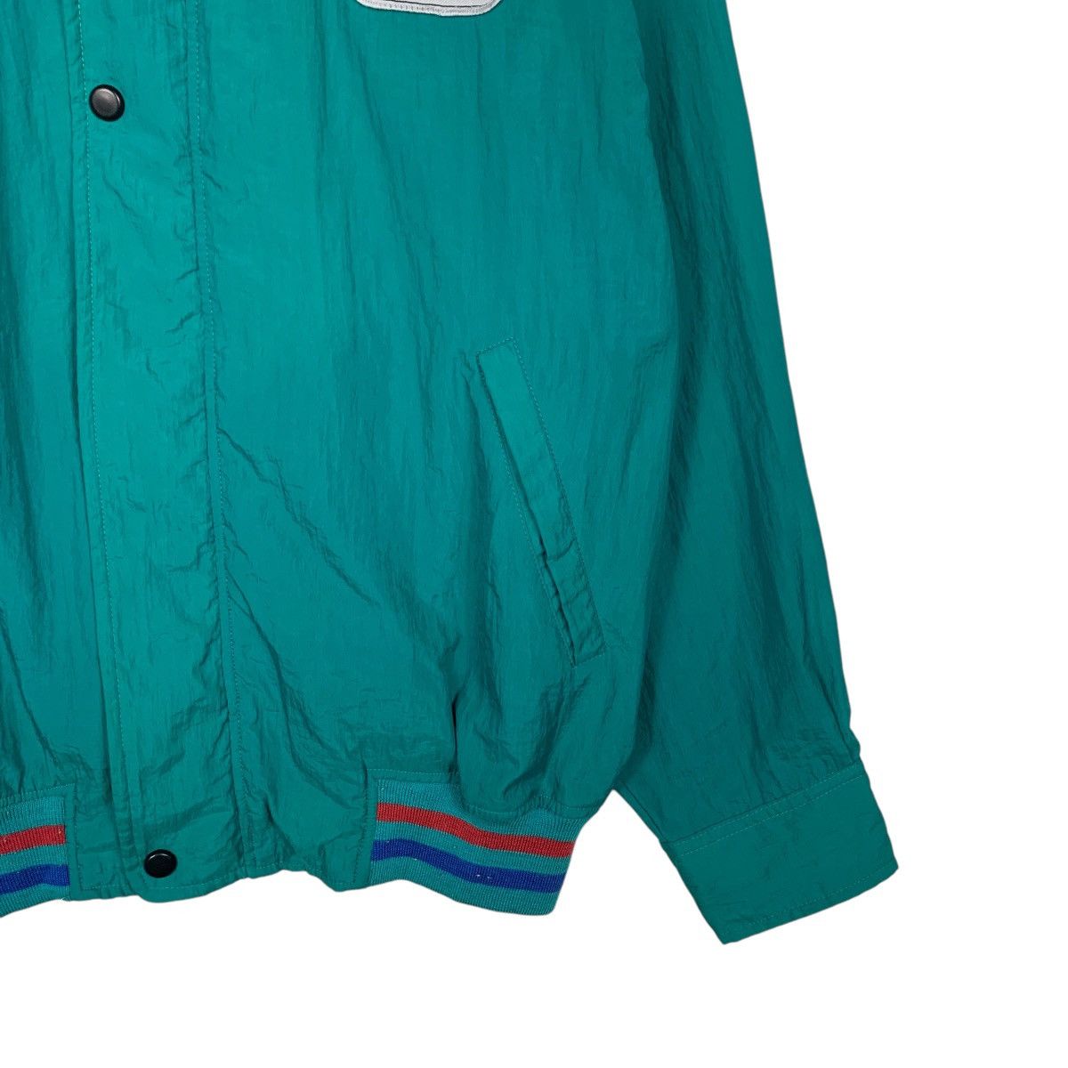 Japanese Brand NISSEKI DASHRACER 100 Green Collar Light Jacket #1661-C74 Size US L / EU 52-54 / 3 - 6 Thumbnail