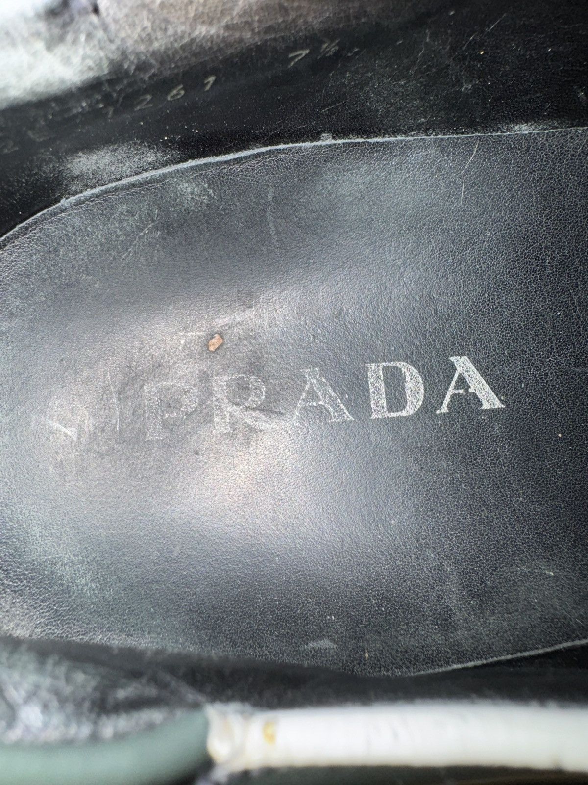Prada Prada Milano Leather Lace Ups Derby Sneakers 7,5 41,5 Size US 8.5 / EU 41-42 - 13 Thumbnail