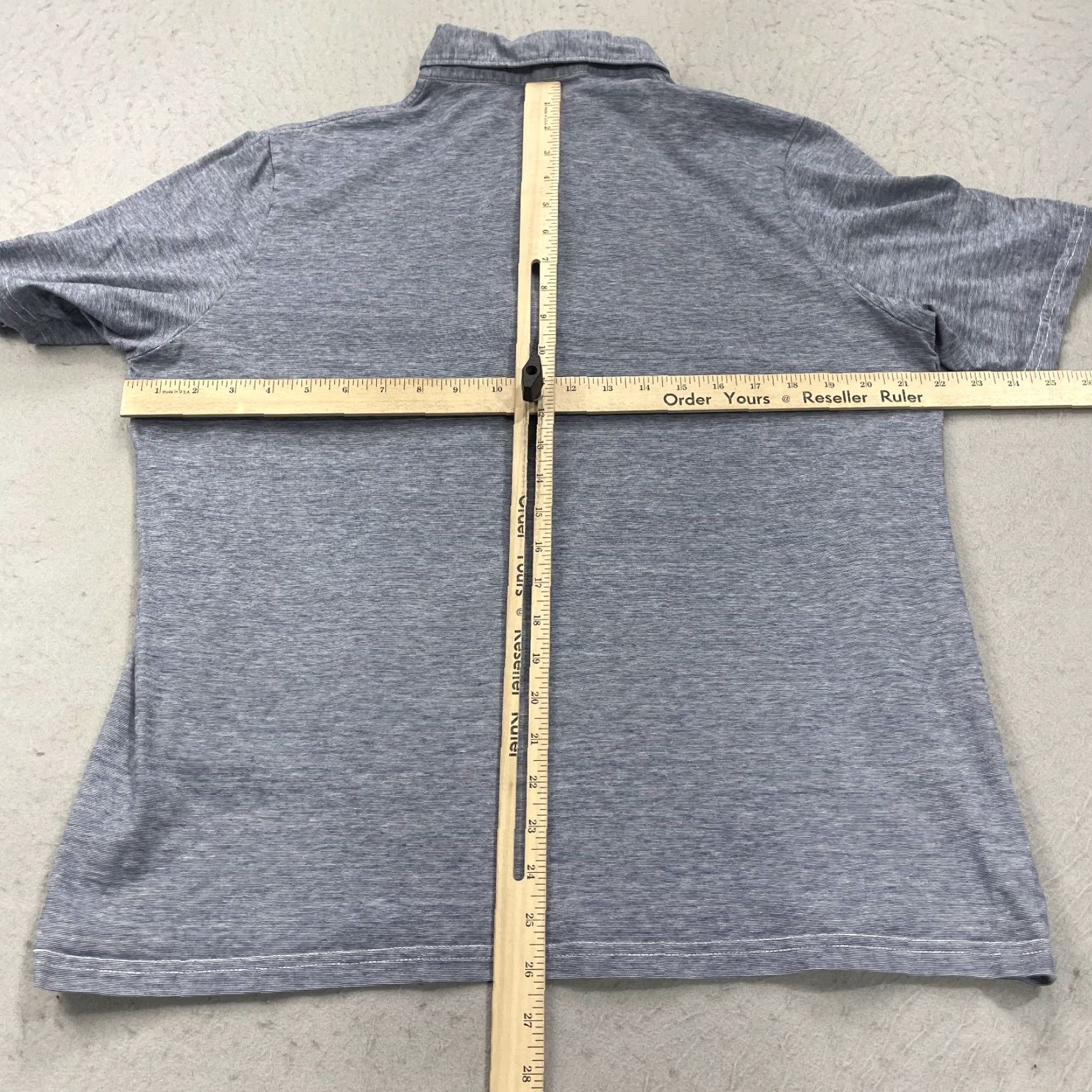 Vintage Criquet Polo Shirt Mens L Blue Solid 100% Cotton Golf Polo Shirt Mens L Blue Solid 100% Cotton Golf Size US L / EU 52-54 / 3 - 6 Thumbnail