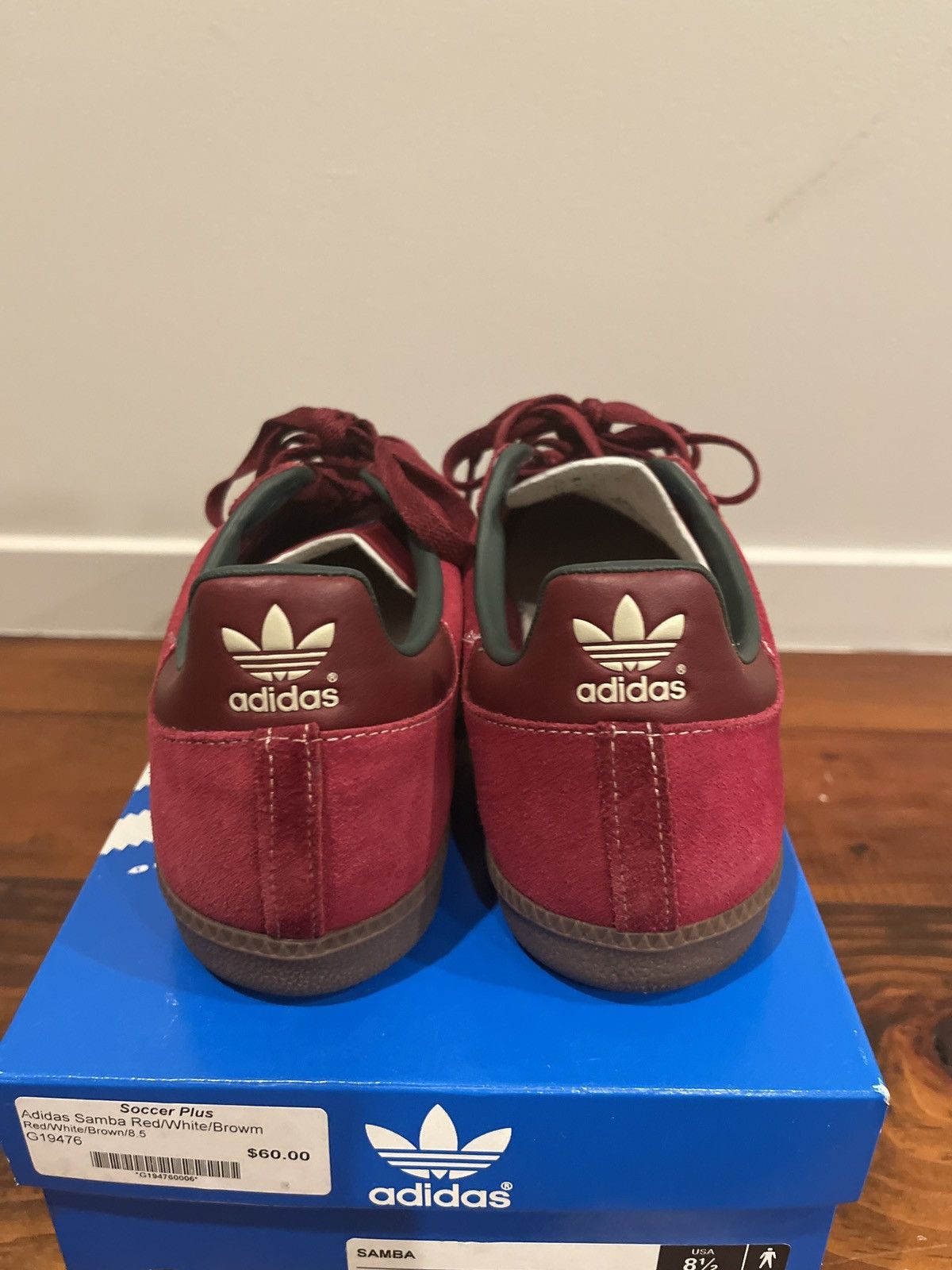 Adidas Adidas Sambas Size US 8.5 / EU 41-42 - 4 Thumbnail