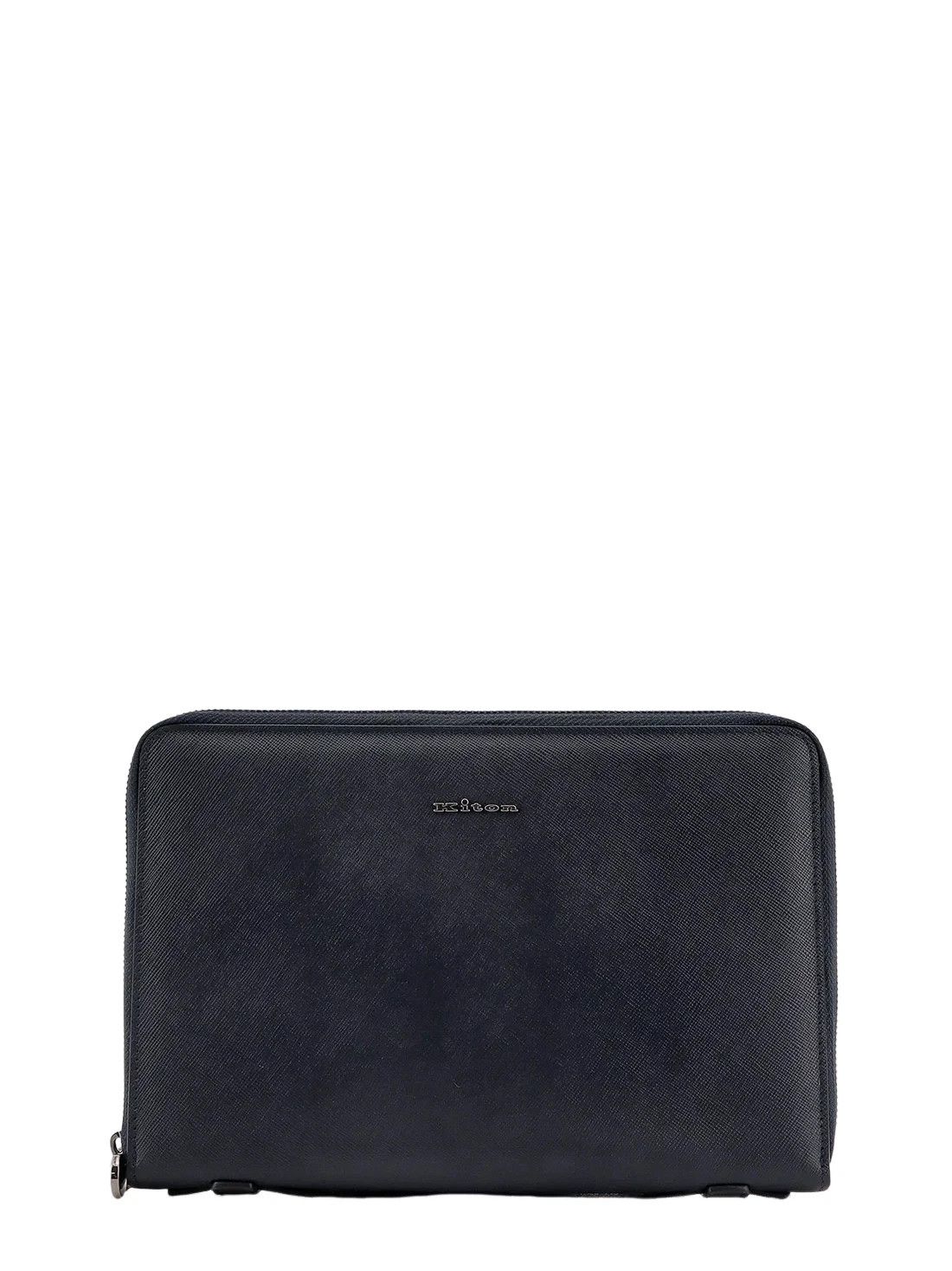 Kiton KITON Blue Leather Briefcase New & Authentic Size ONE SIZE - 1 Thumbnail
