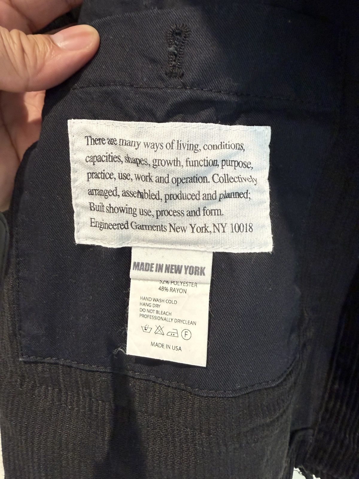 Engineered Garments corduroy double breasted blazer jacket Size US S / EU 44-46 / 1 - 5 Thumbnail
