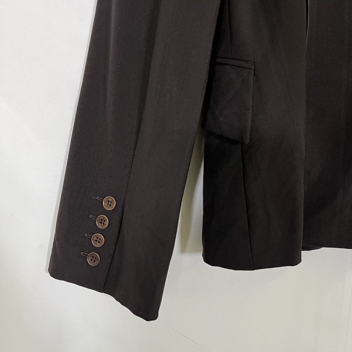 Hysteric Glamour 2000s MNG SINGLE BUTTON COAT BLAZER Size S / US 4 / IT 40 - 11 Thumbnail