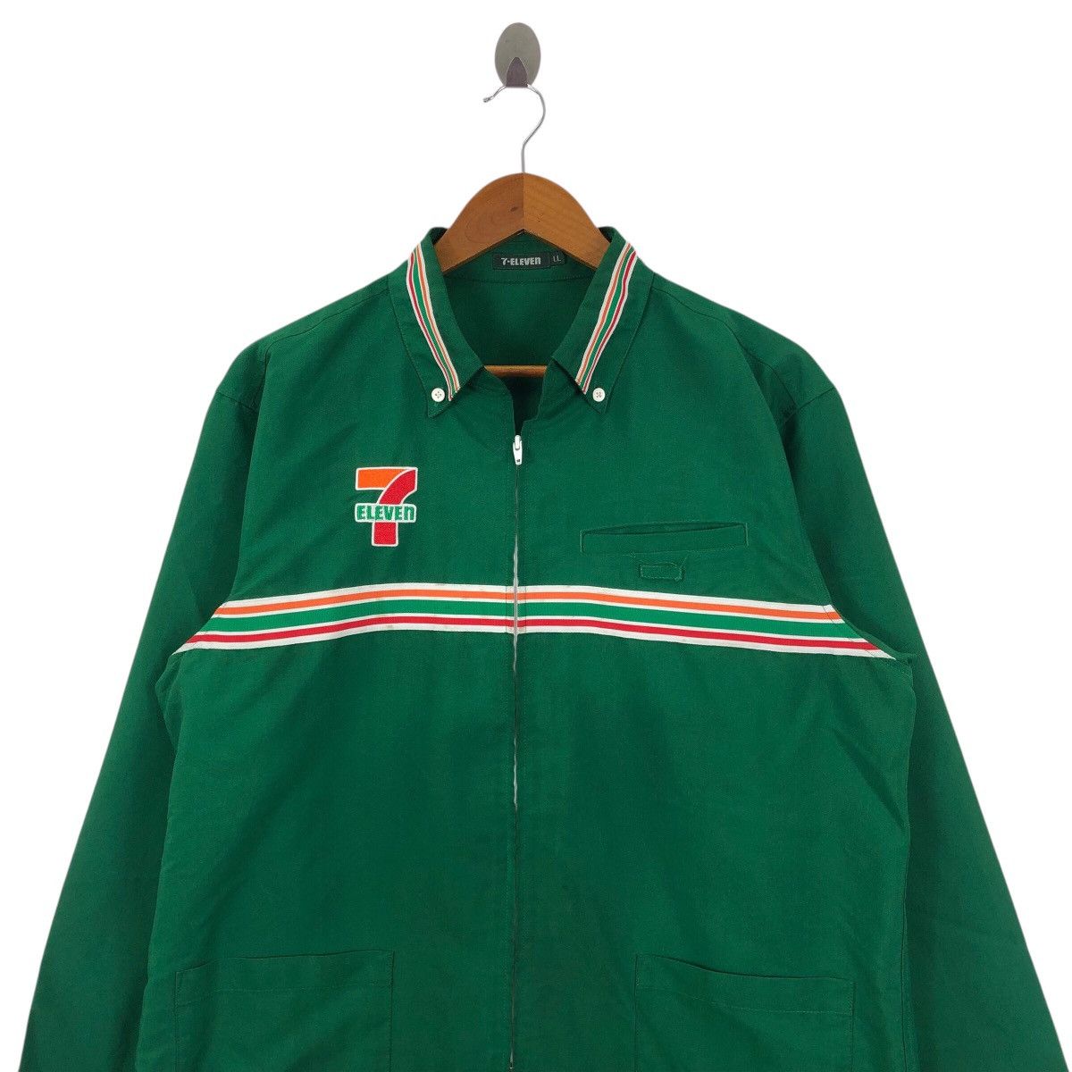 Other Vintage SEVEN ELEVEN 7-Eleven Convenience Store Worker Shirt Size US L / EU 52-54 / 3 - 2 Thumbnail