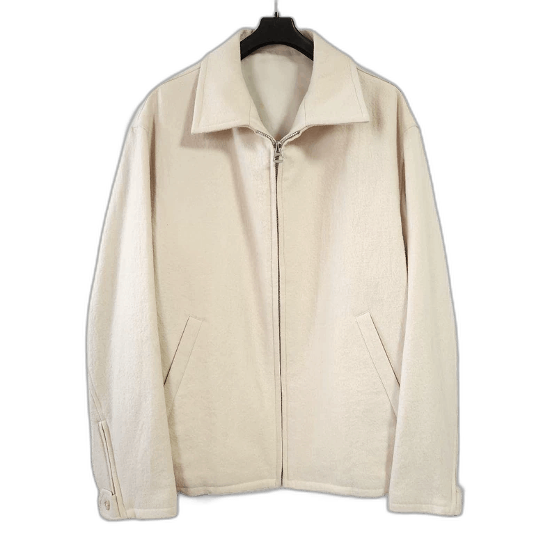 Yohji Yamamoto yohji yamamoto wool zip jacket for men Size US M / EU 48-50 / 2 - 1 Thumbnail