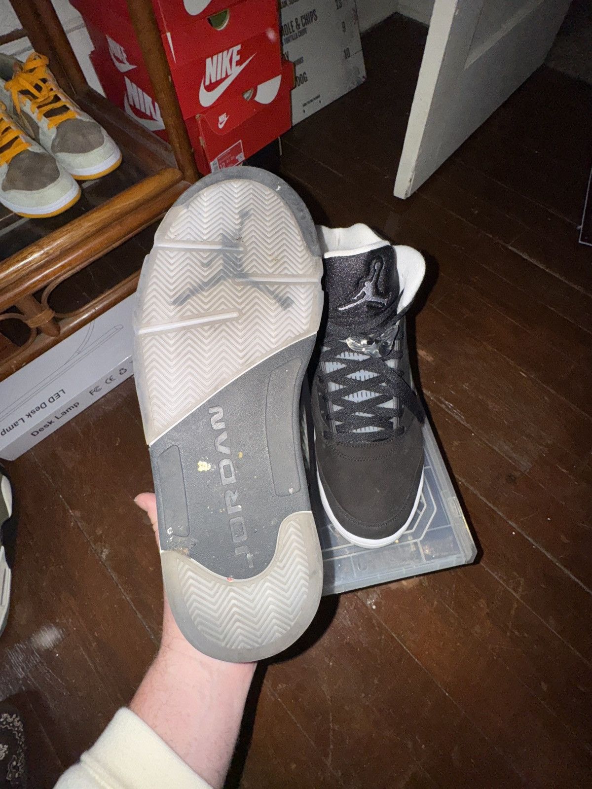 Jordan Brand Jordan 5 Retro ( OREO ) Size US 12 / EU 45 - 3 Thumbnail