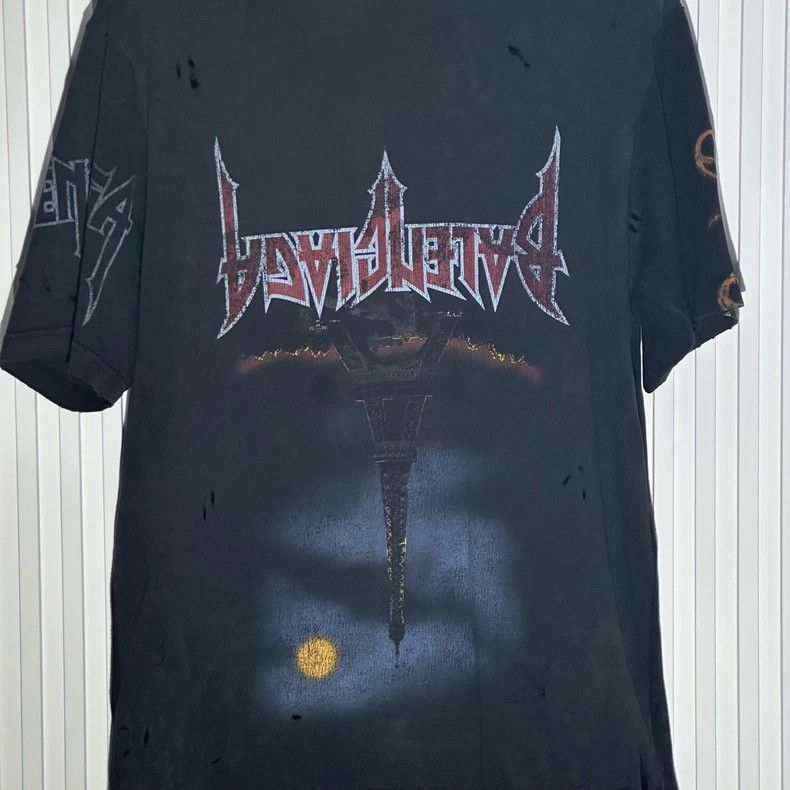 Balenciaga Balenciaga Short Sleeve TShirt with Print-2505 Size US S / EU 44-46 / 1 - 3 Thumbnail
