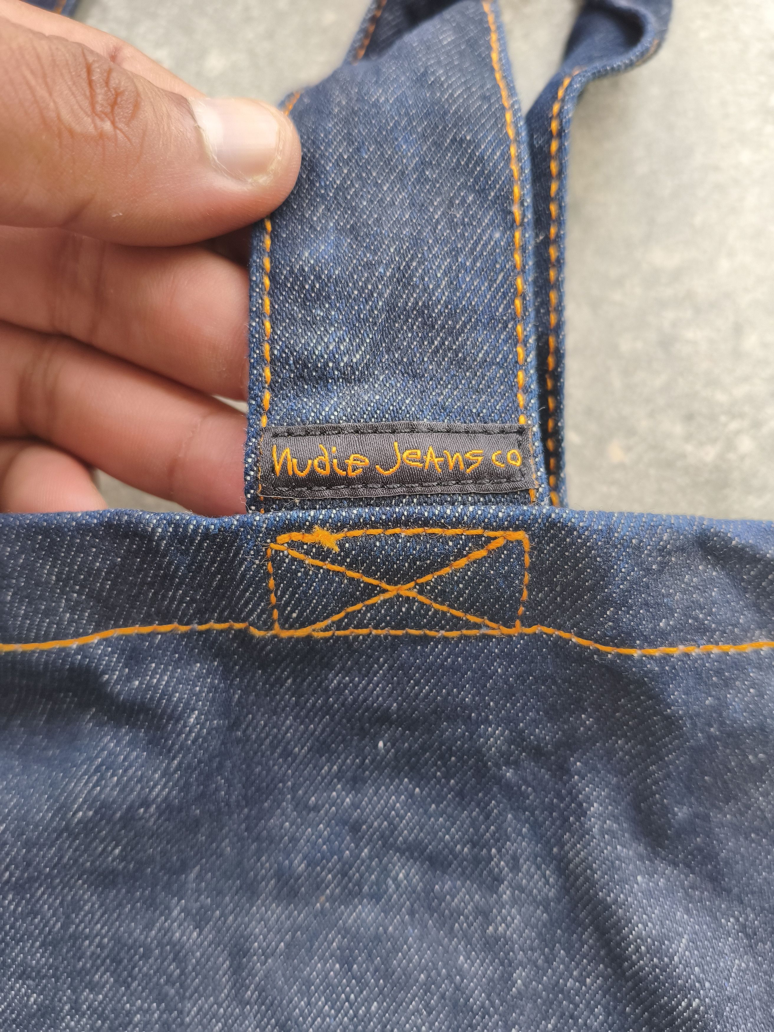 Nudie Jeans Nudie Jeans Denim Tote Bag Size ONE SIZE - 2 Thumbnail