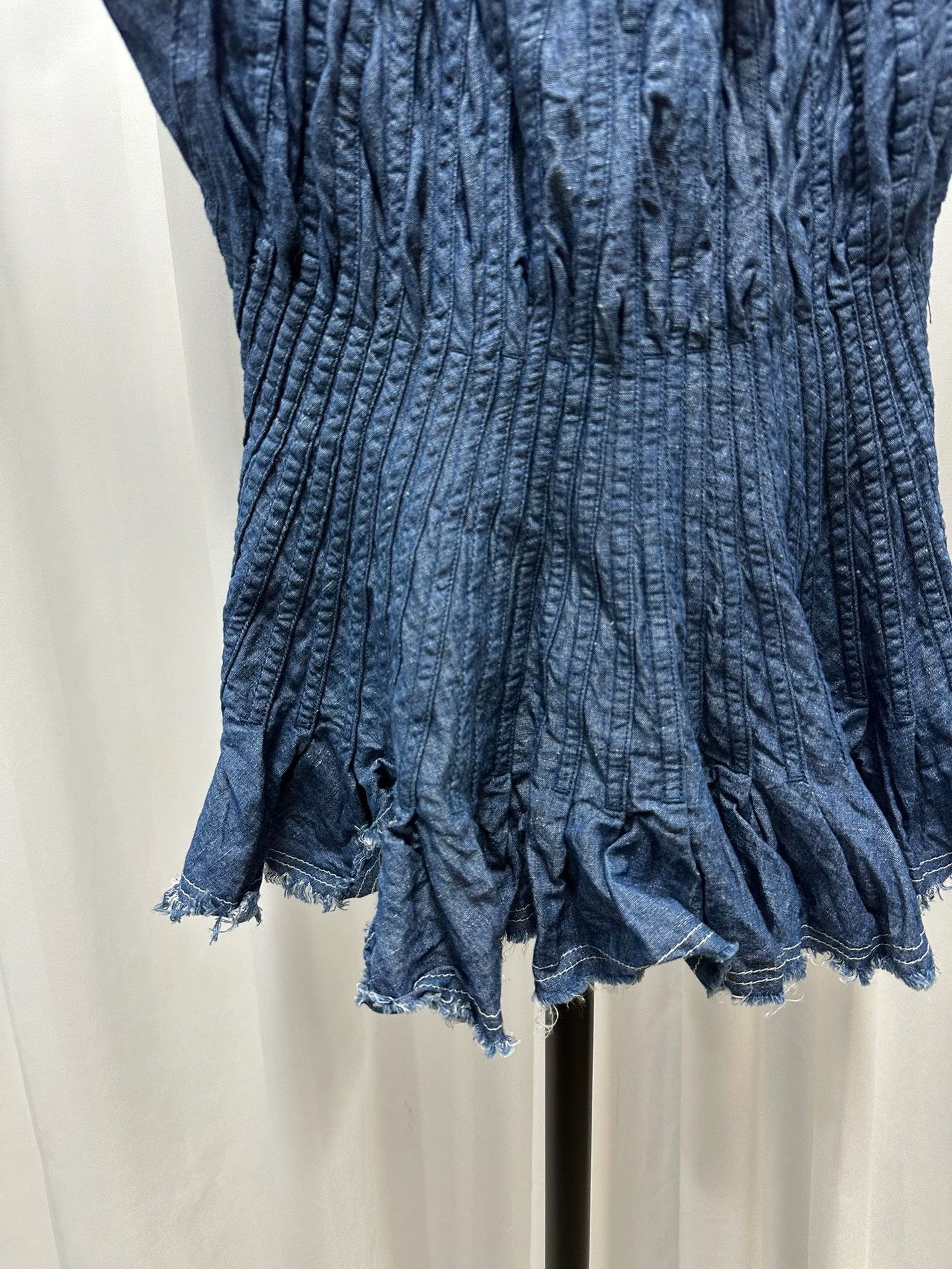 Junya Watanabe Junya Watanabe Pleated Top (Bust 86, L64) Size XS / US 0-2 / IT 36-38 - 3 Thumbnail