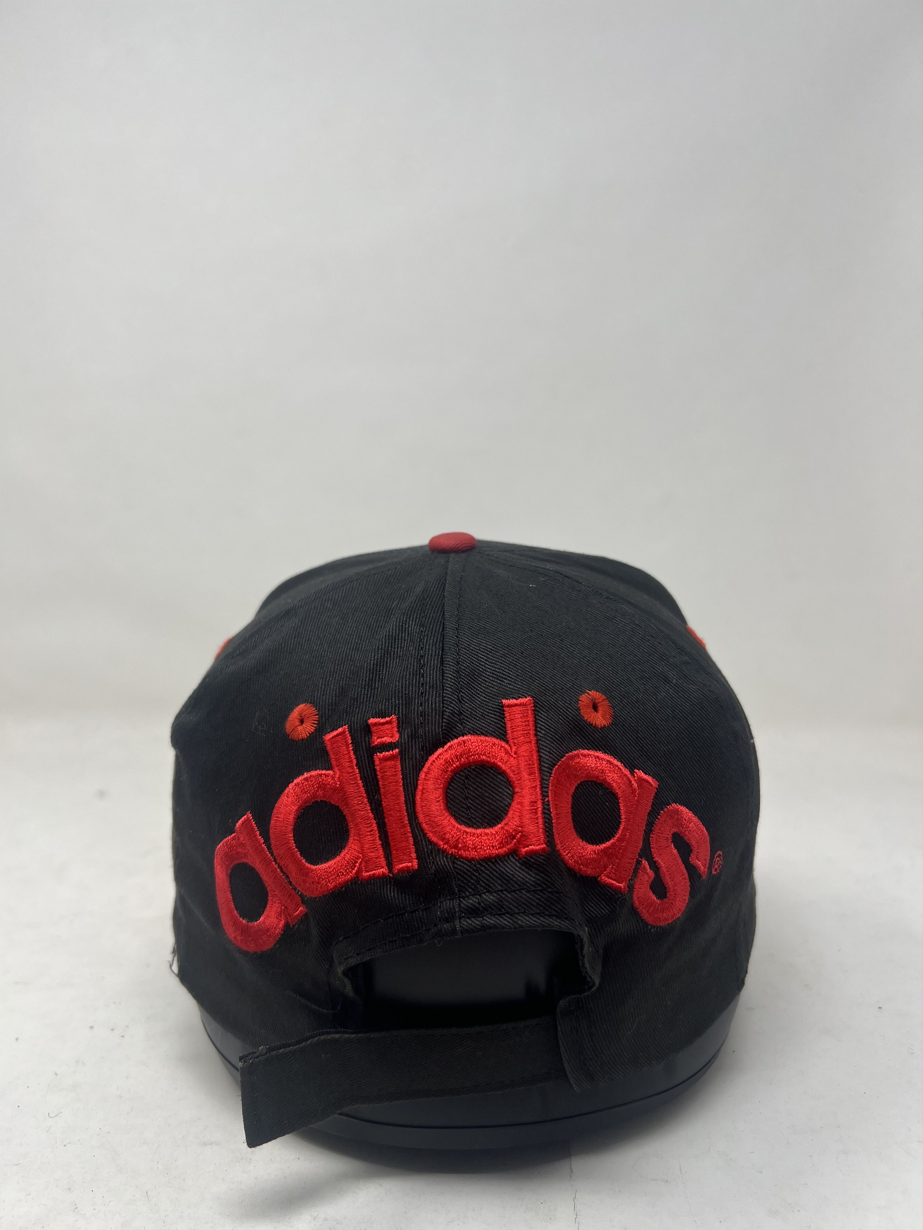 Adidas Vintage Adidas Block Hat Size ONE SIZE - 3 Thumbnail