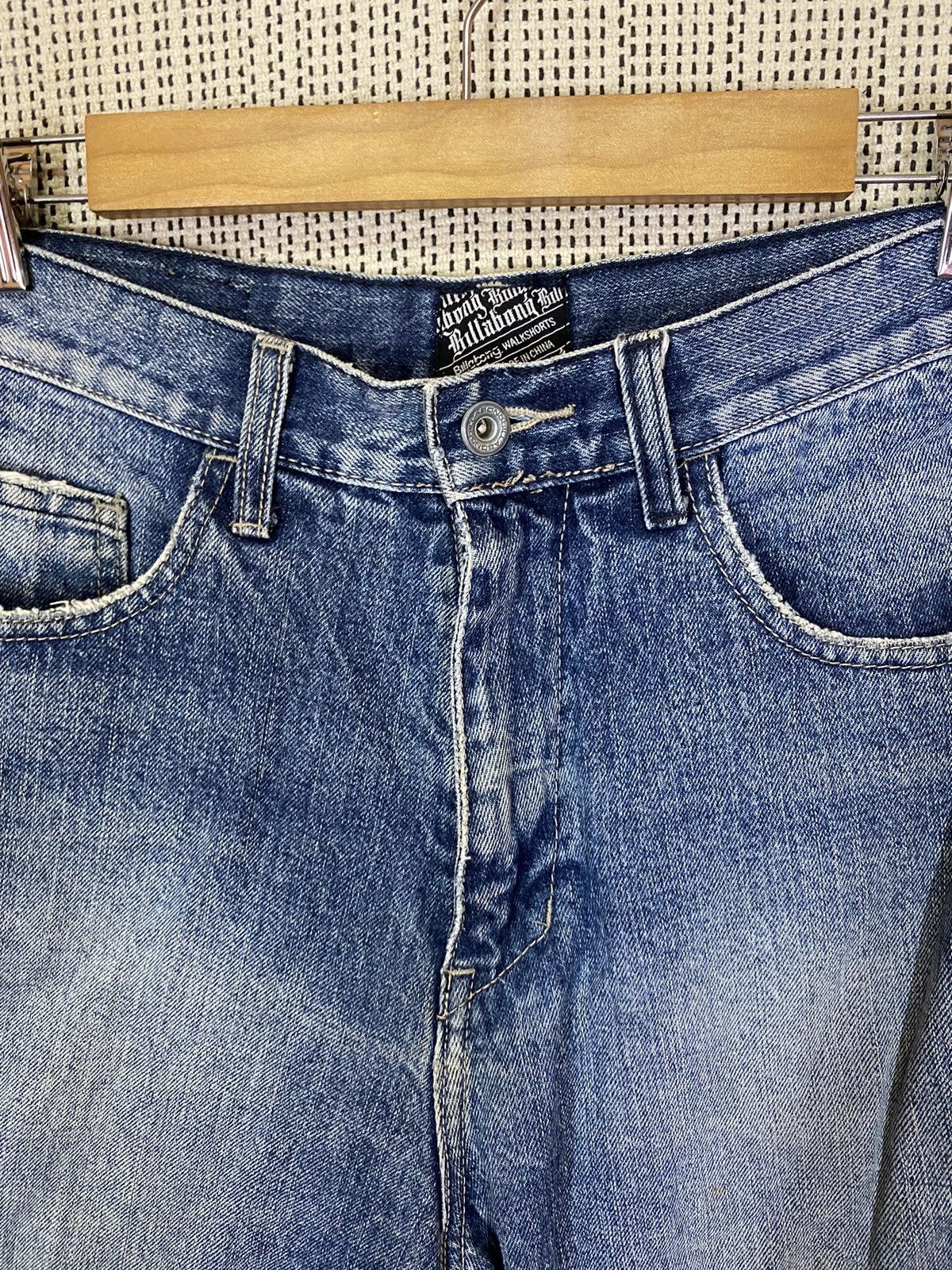 Billabong ‼️ CRAZY VINTAGE BILLABONG Y2K BAGGY SHORTS BIGLOGO ‼️ Size US 32 / EU 48 - 6 Thumbnail
