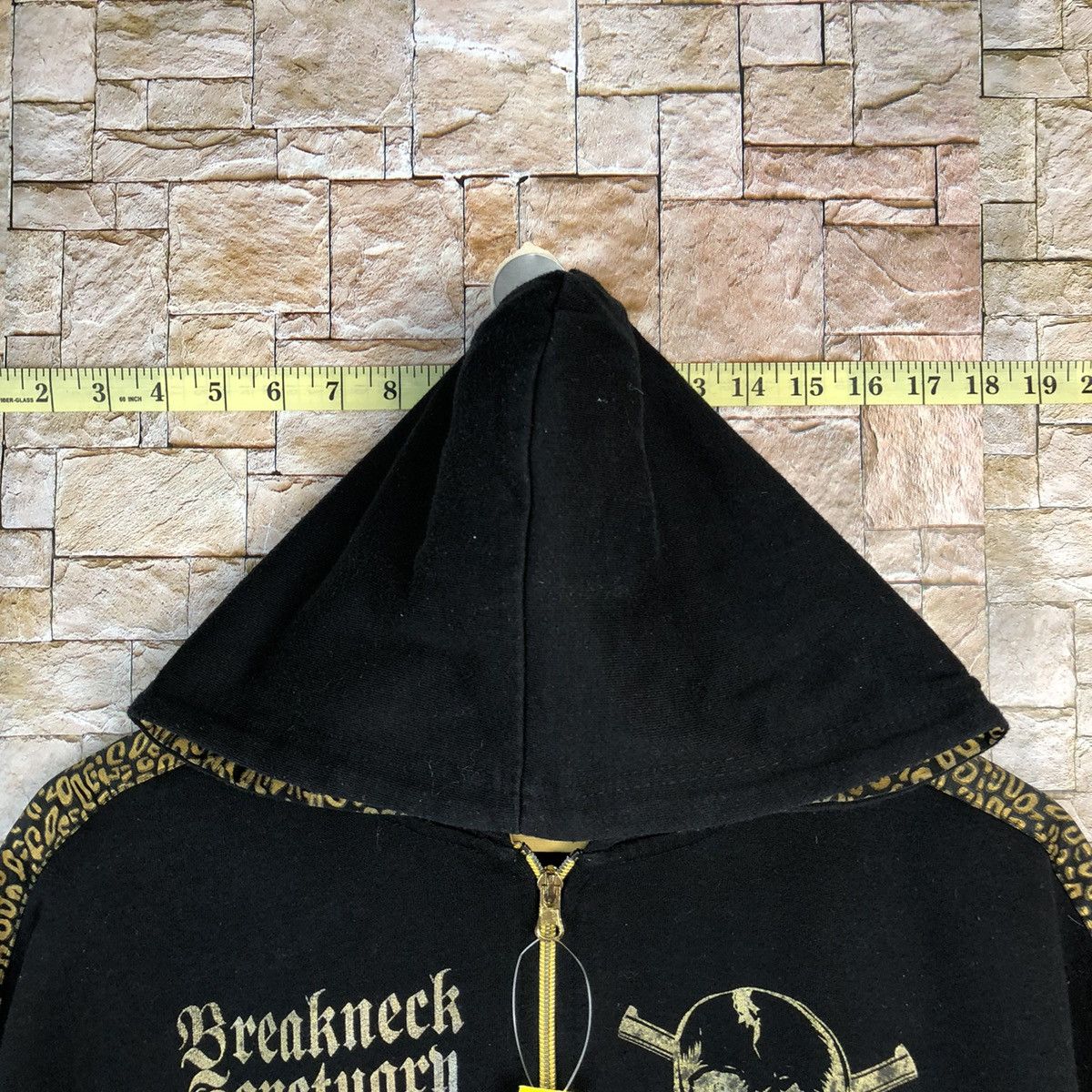 Vintage DL Diaster Breakneck Sanctuary Skull Hoodie sweater #A496 Size US M / EU 48-50 / 2 - 5 Thumbnail