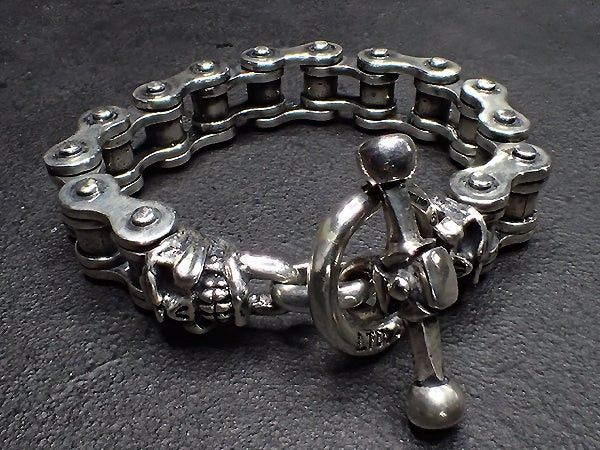 Other Travis Walker Drive Chain Custom Silver Bracelet Serial Size ONE SIZE - 14 Thumbnail