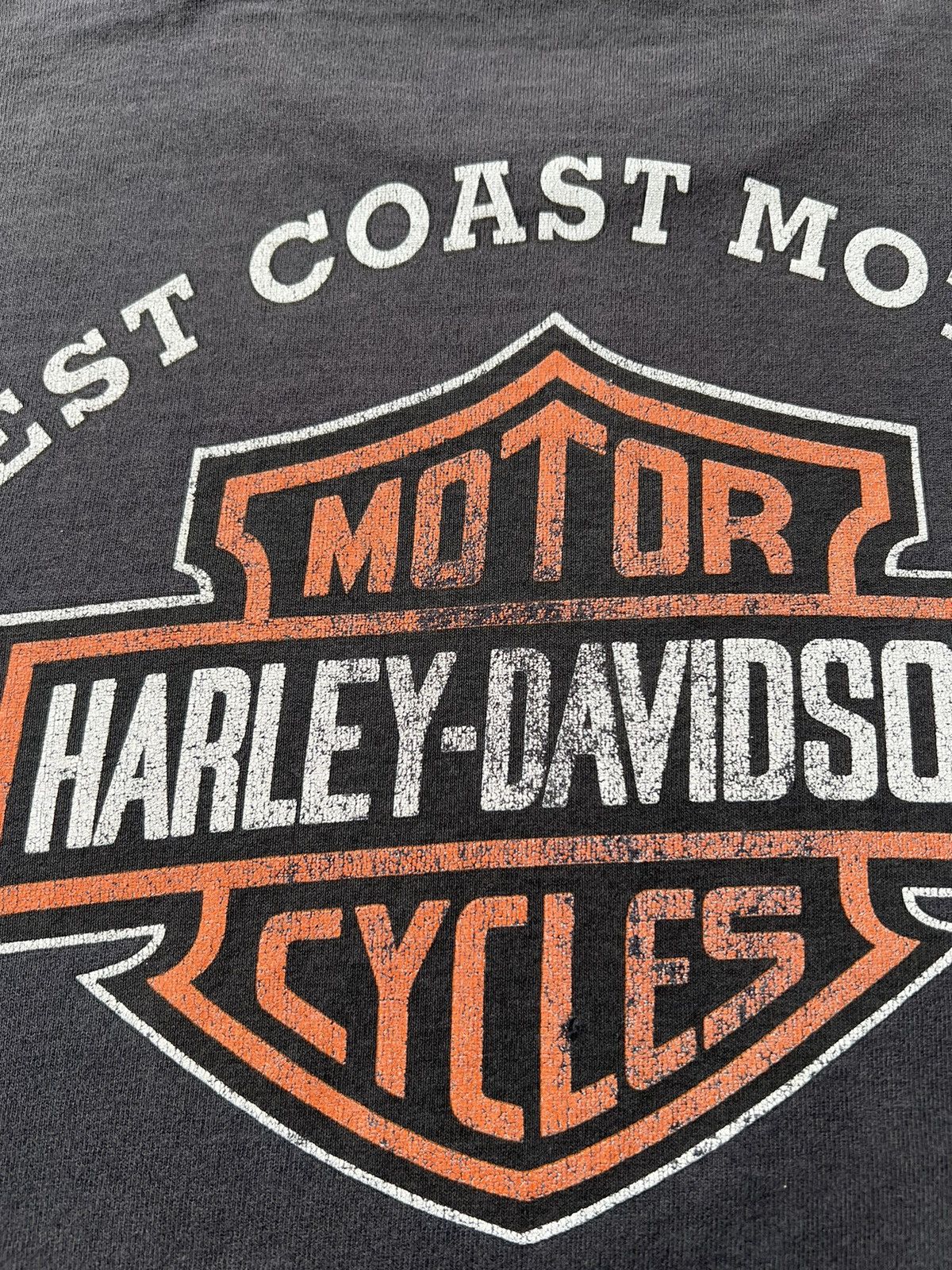 Harley Davidson Vintage 90s Harley Davidson West Coast Motors Holland Tshirt Size US S / EU 44-46 / 1 - 14 Thumbnail
