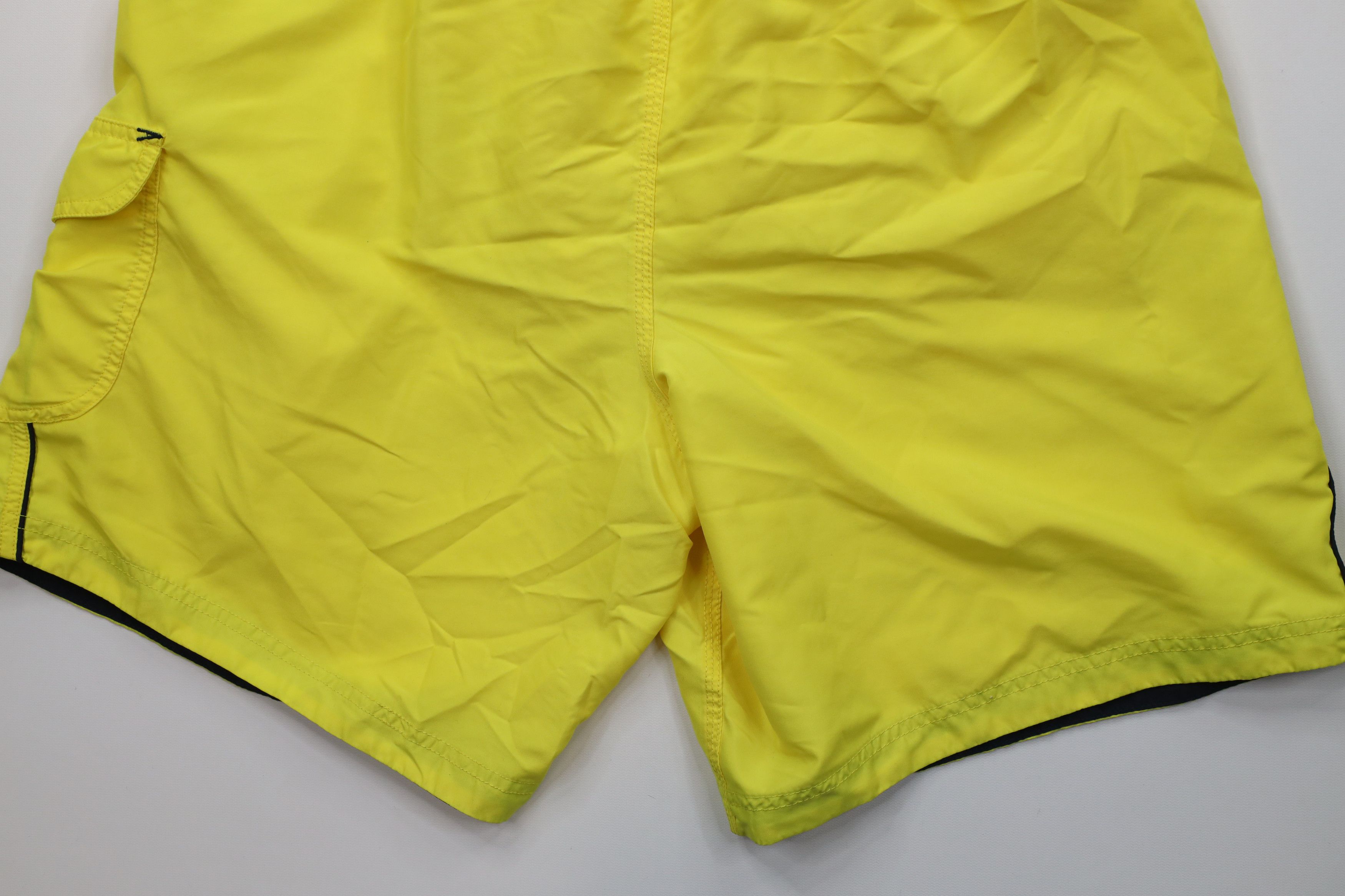 Speedo Vintage Speedo Lined Above Knee Swim Trunks Shorts Yellow Size US 34 / EU 50 - 14 Thumbnail