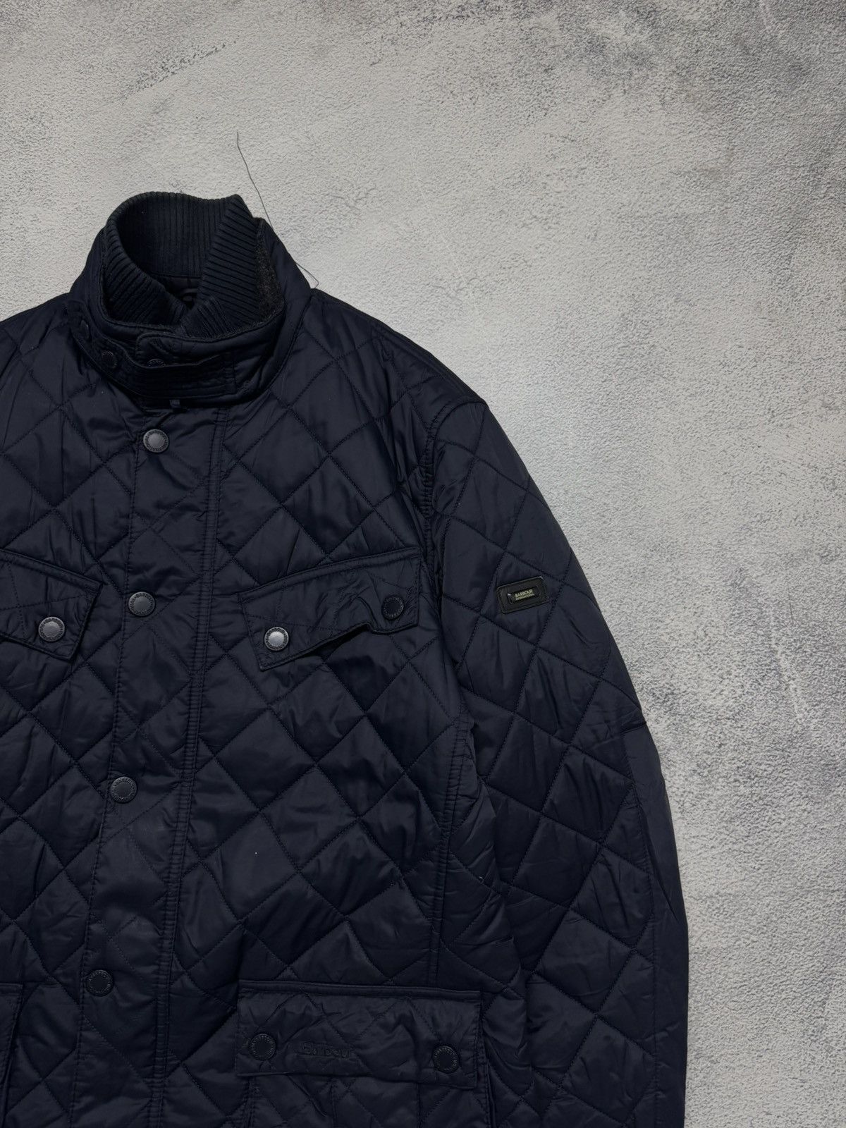 Barbour Vintage Barbour Windshield Polarquilt Quilted Jacket Size US L / EU 52-54 / 3 - 5 Thumbnail