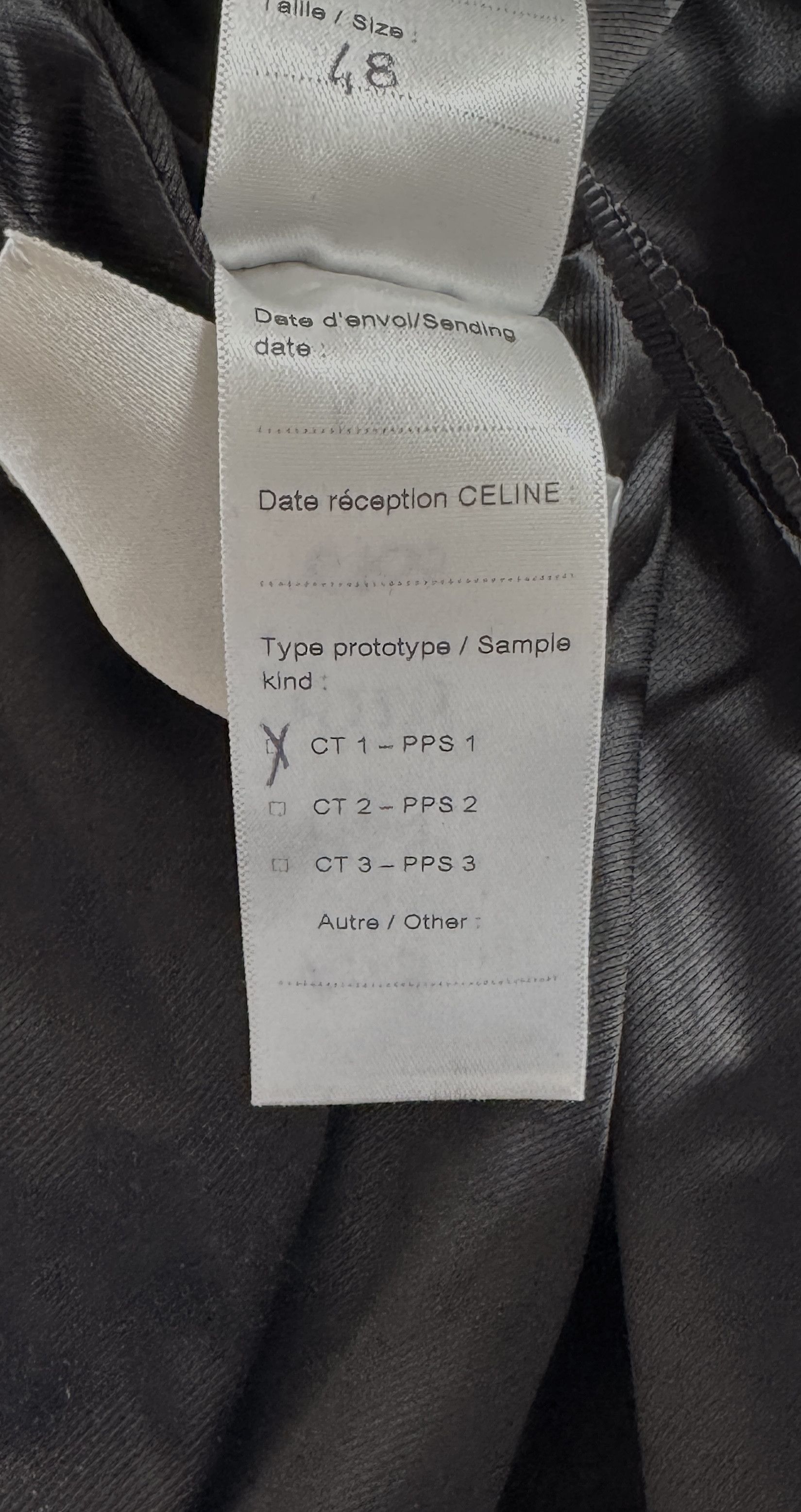 Celine Hedi x FW25 Sample Double breasted coat Size US S / EU 44-46 / 1 - 14 Thumbnail
