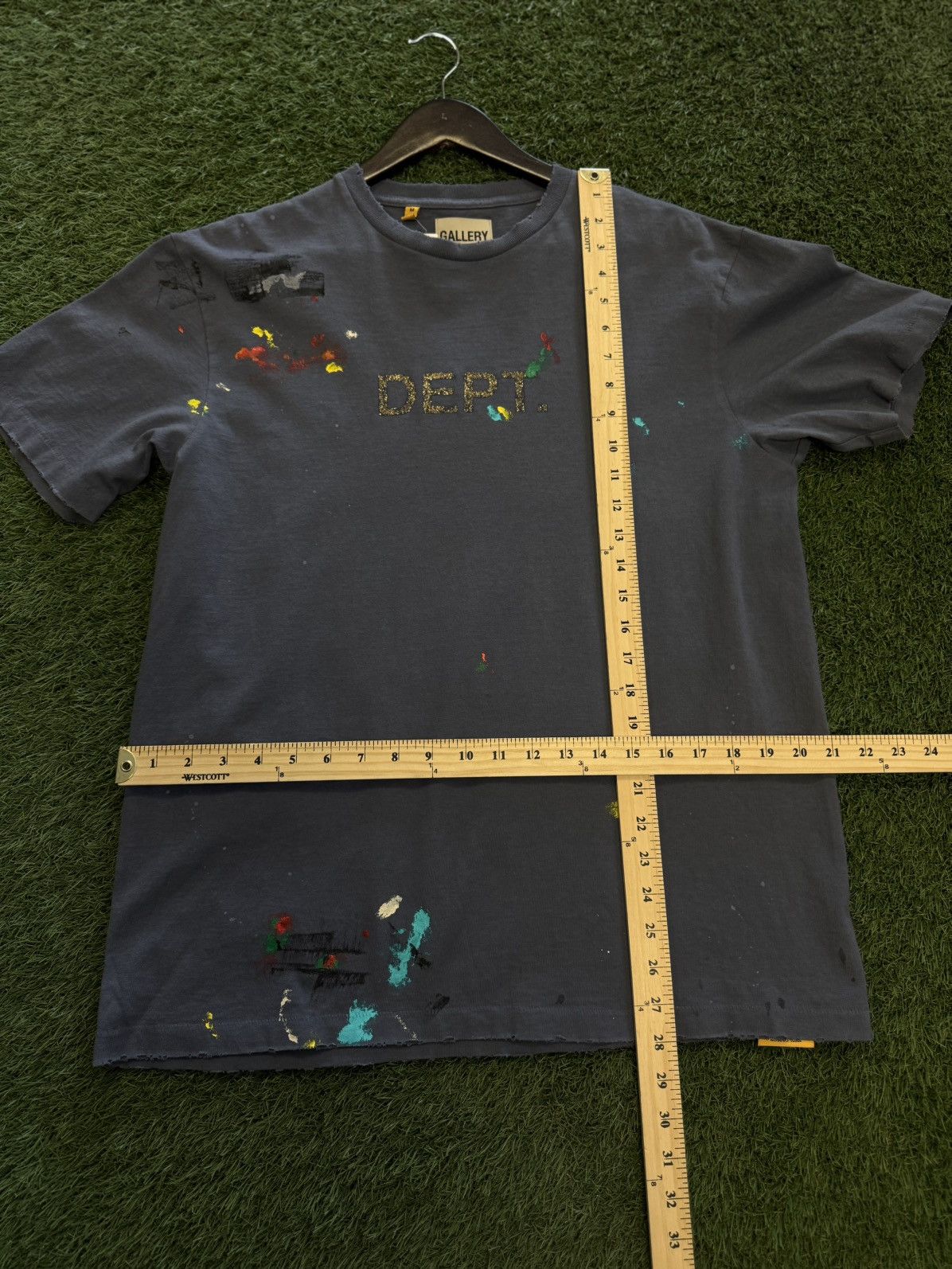 Gallery Dept. Gallery Dept. Paint Splatter Glitter Tee RARE Size M (NEW) Size US M / EU 48-50 / 2 - 13 Thumbnail