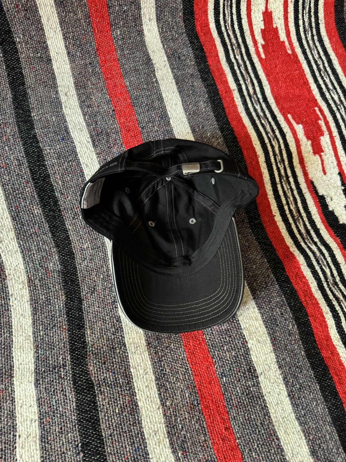 Porsche Design Porsche Design y2k “Black” Moto Racing Formula 1 Hat Size ONE SIZE - 3 Thumbnail