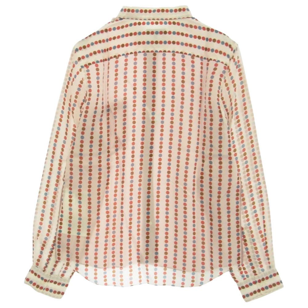 Comme des Garcons Homme Plus Shirt Polka dot cupra long sleeve chest pocket Multicolor Size US M / EU 48-50 / 2 - 2 Thumbnail