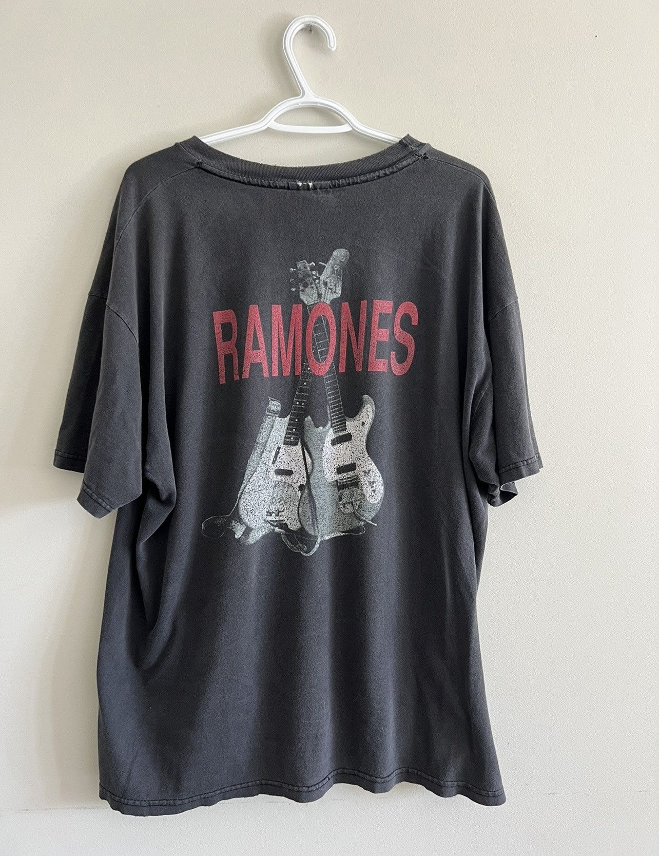 Band Tees × Vintage Vintage Ramones Band Tee Size US XL / EU 56 / 4 - 3 Thumbnail