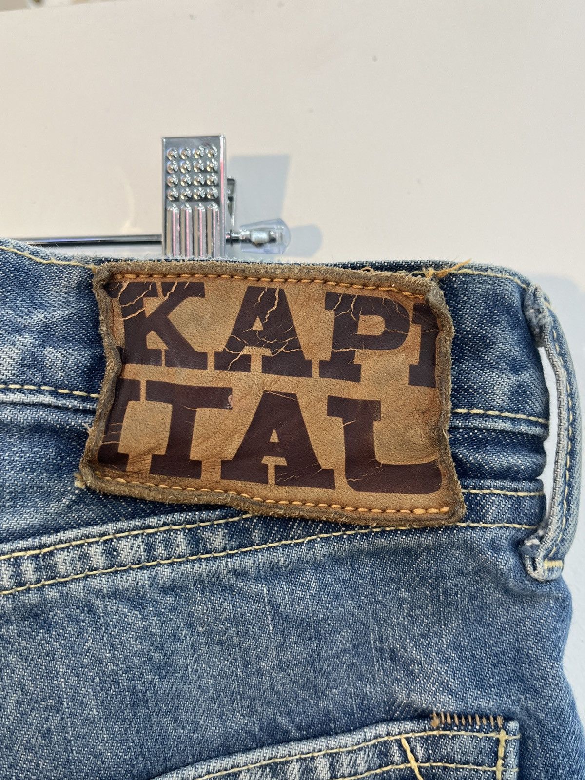 Kapital Kapital 14oz Denim 5p MONKEY CISCO (STUDS) Size US 34 / EU 50 - 6 Thumbnail