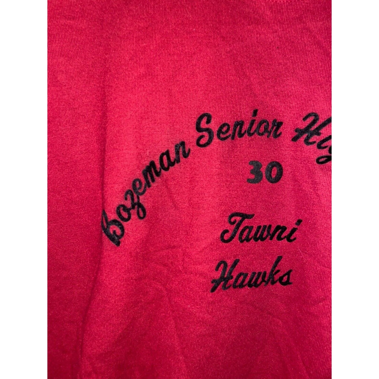 Jerzees Vintage Bozeman Sweatshirt Crewneck Senior High School 90s Size US XL / EU 56 / 4 - 3 Thumbnail