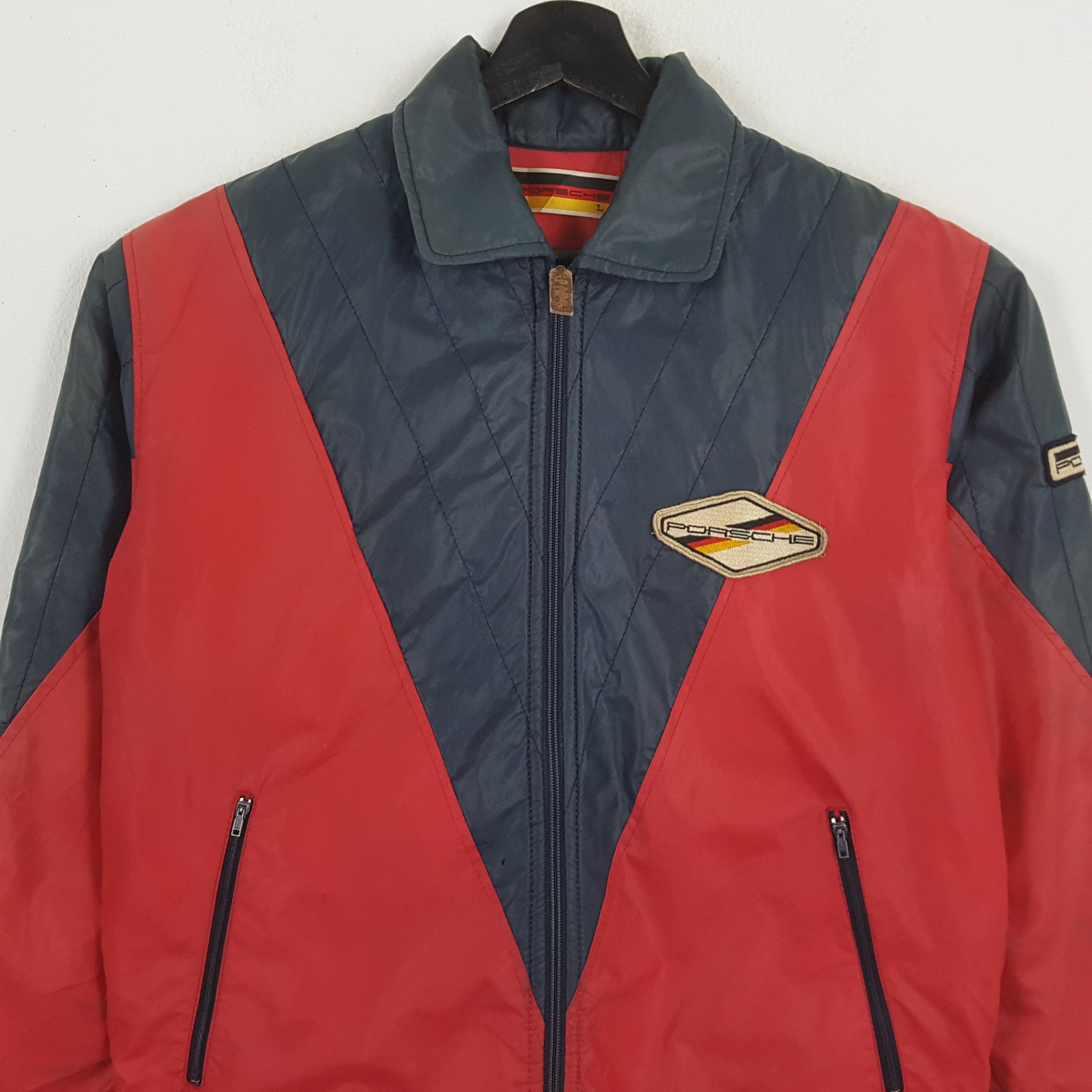 Porsche Design × Vintage PORSCHE Luxury Brand Cars Jacket Size US M / EU 48-50 / 2 - 2 Thumbnail