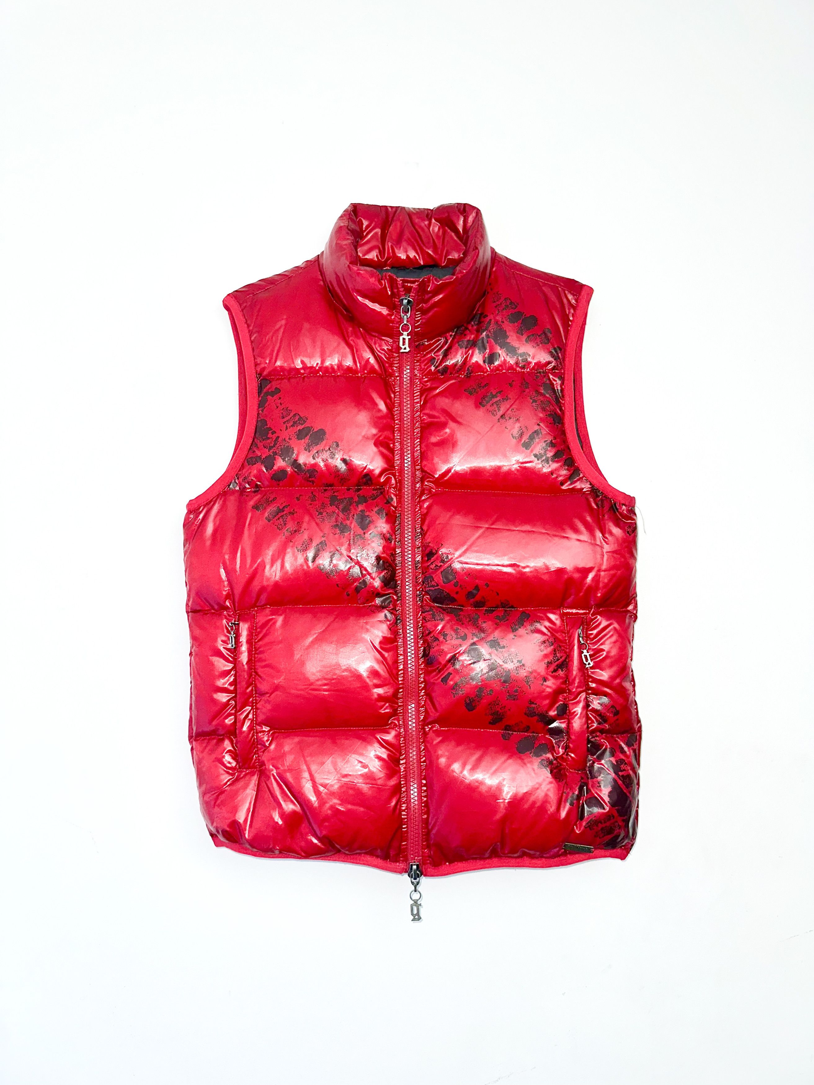 Jean Paul Gaultier Jean Paul Gaultier red Tyre mark down puffer vest jeacket Size US M / EU 48-50 / 2 - 4 Thumbnail
