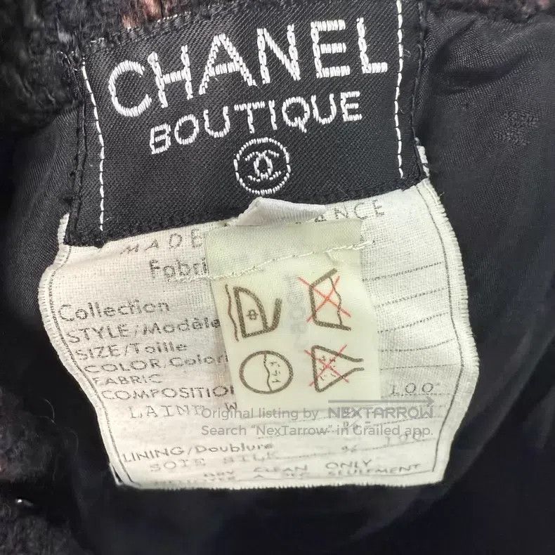 Chanel Chanel Color Block Skirt Size 35" - 3 Thumbnail