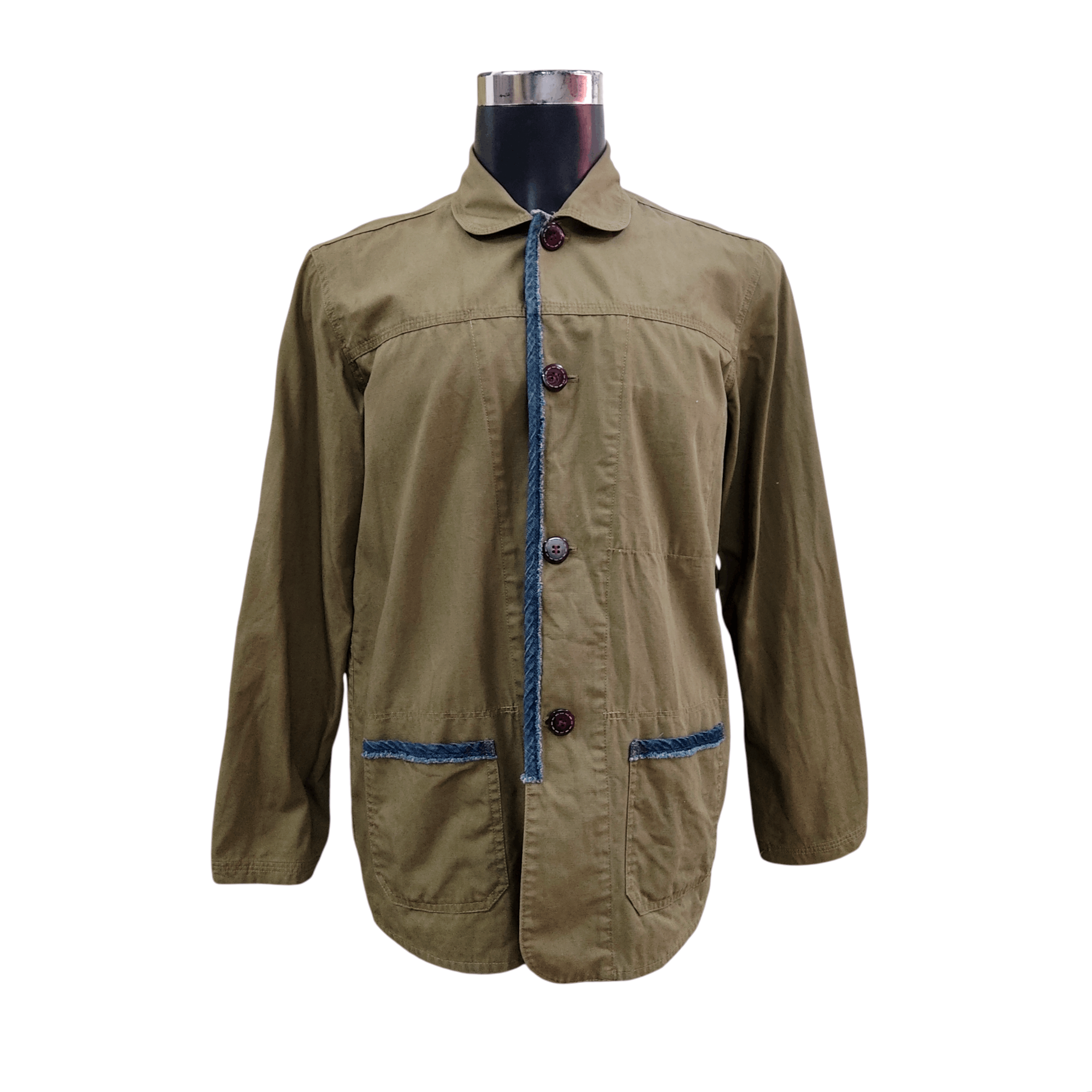 Japanese Brand Chaka.M 5 Canvas Field Chore Jacket with Kapital Inspired Size US S / EU 44-46 / 1 - 9 Thumbnail