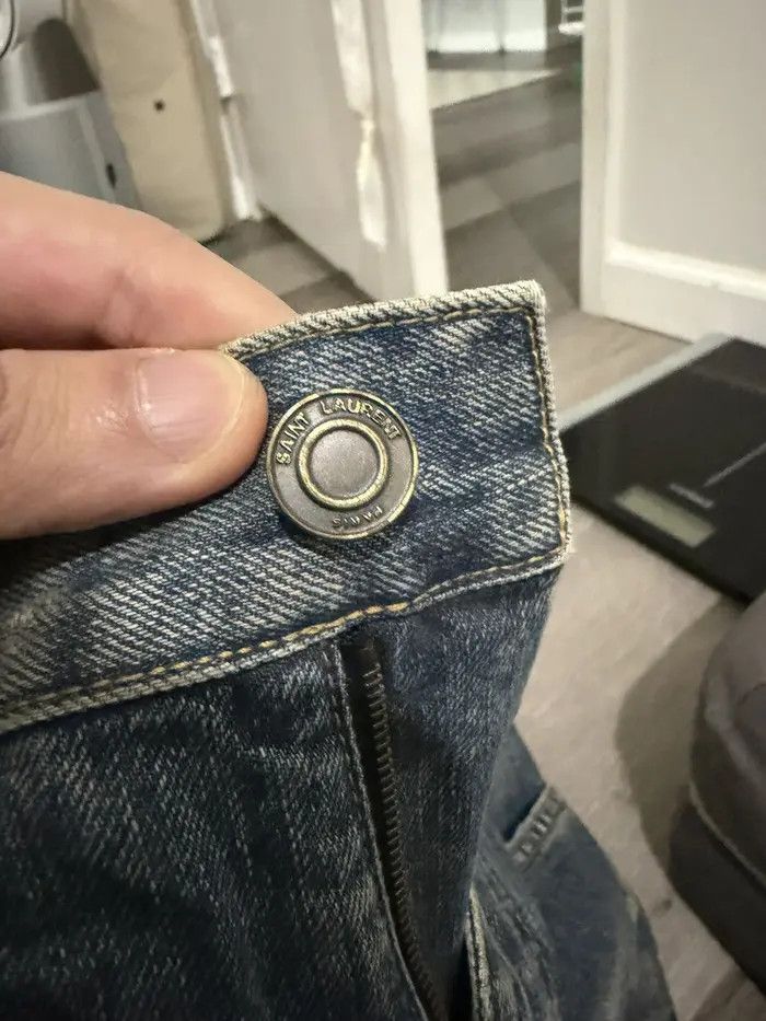 Saint Laurent Paris Saint Laurent 2013 Big Crash Denim Size US 33 - 6 Thumbnail